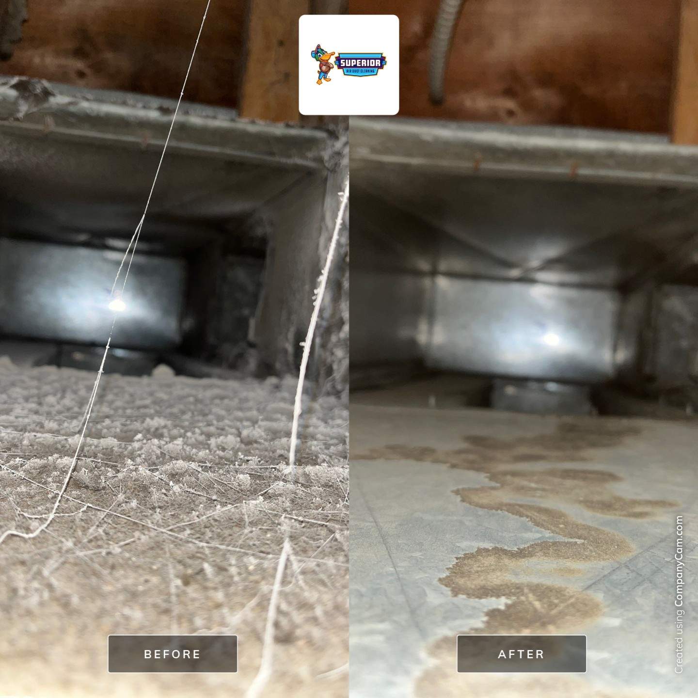 Air Duct Cleaning With a vacuum Truck in Elizabeth, PA by Superior Air Duct Cleaning