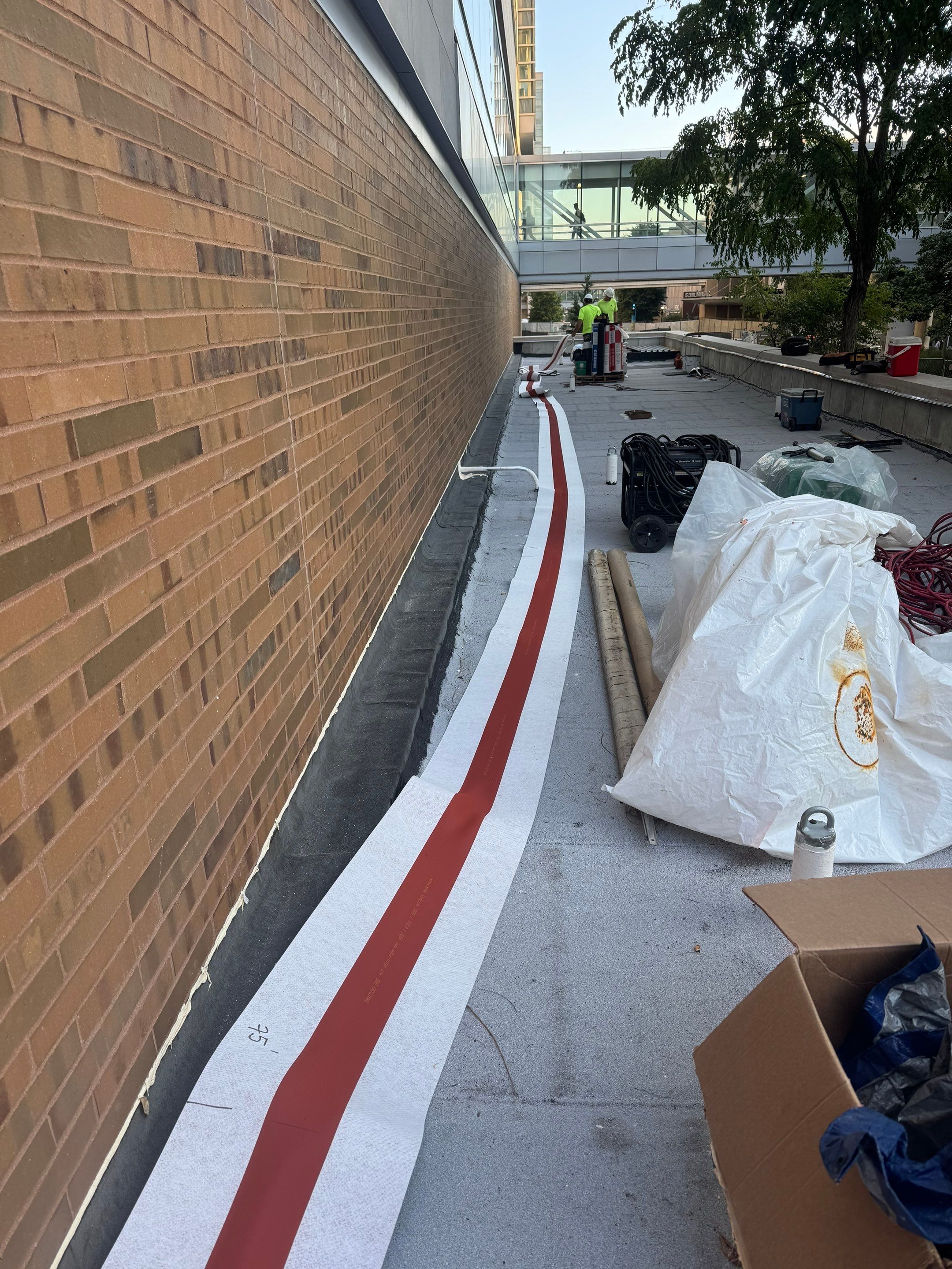 Complex Commercial Roofing Project - Central West End, St. Louis, MO by St. Louis Roofing Company
