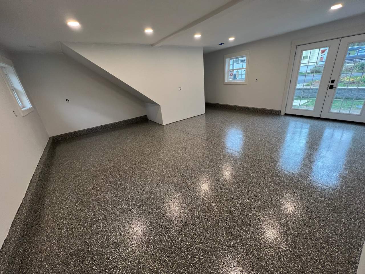 Godaire Basement TransFLOORmation by Symphony Concrete Coatings