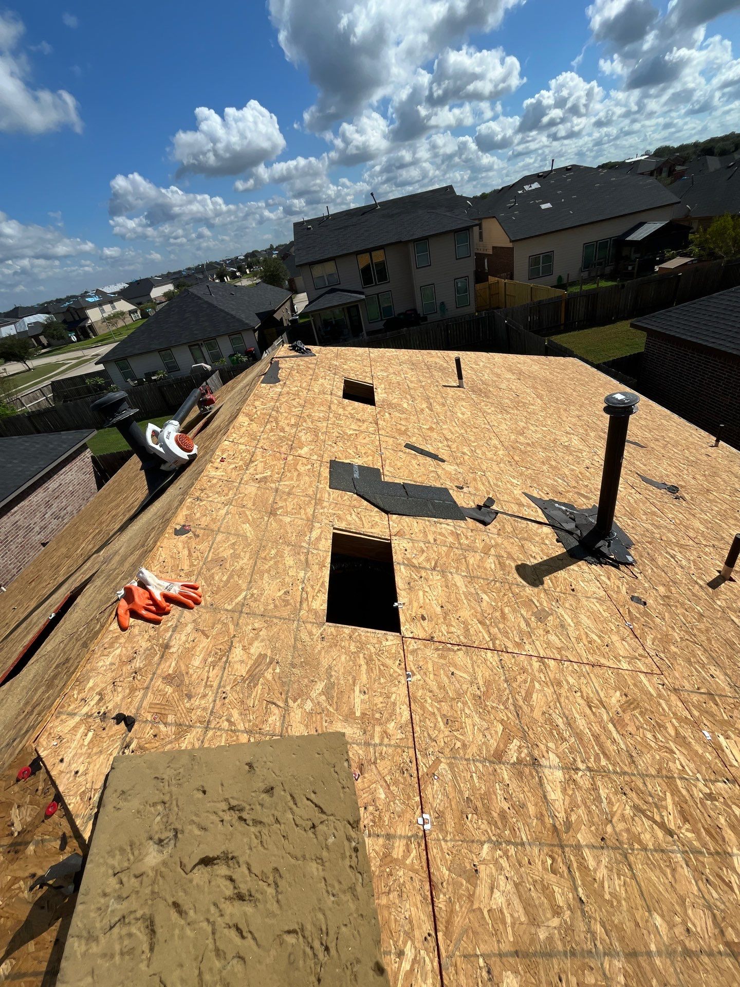 Reroof and Interior Work by Berry Good Roofing 