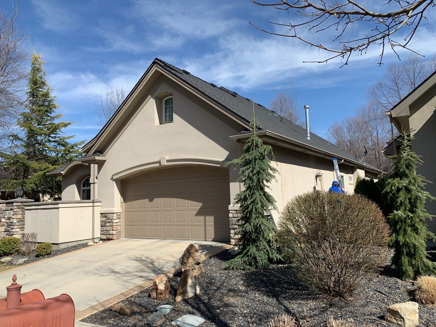 9/12 Pitch on Eagle Idaho Residential Roofing Installation using Owens Corning by ID Roofing LLC