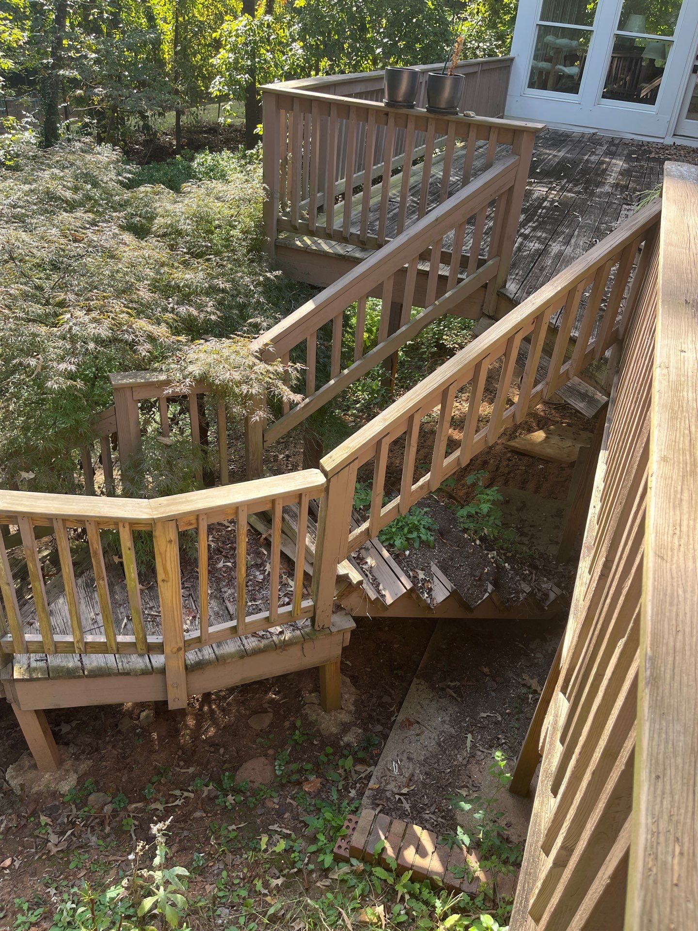 Deck Build and Screened-In Porch Install with Wild Hog 6' Black Mesh Panel Railing by Nelson Exteriors