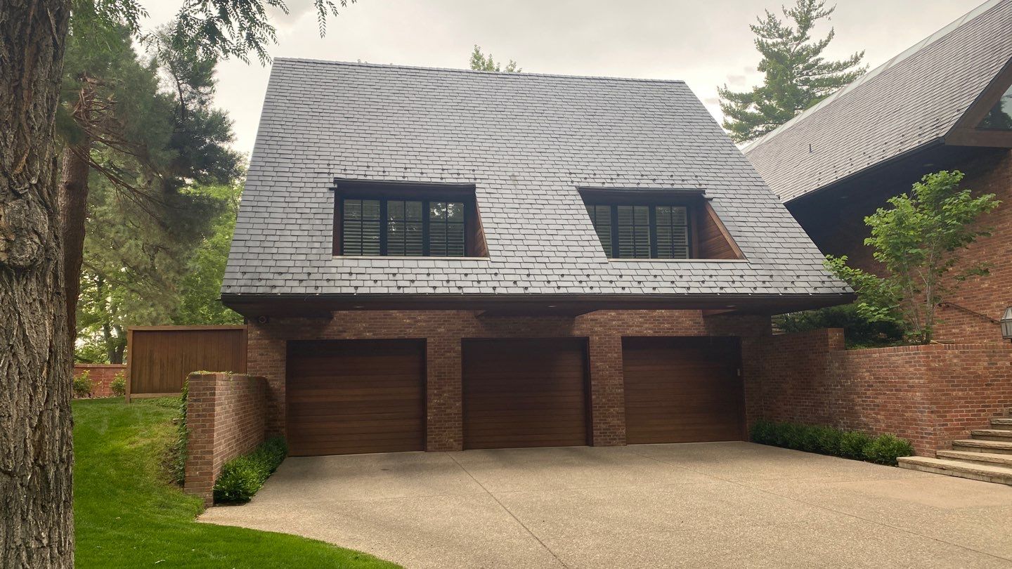 Residential Roofing Installation using North Country Slate - Unfading Black  by A to Z Roofing