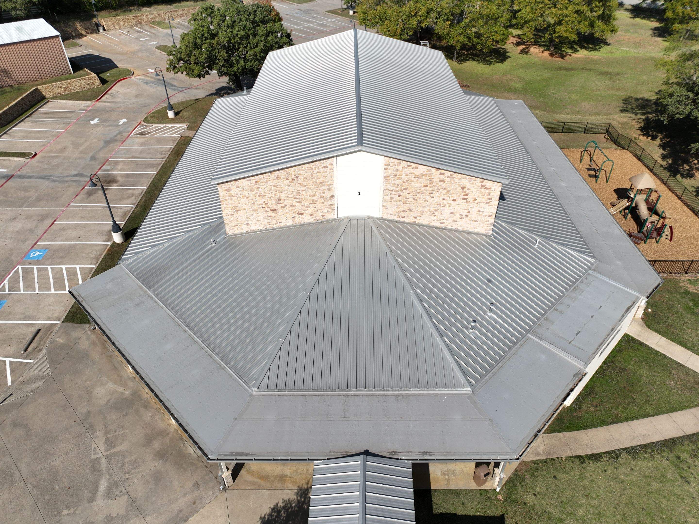 Standing Seam Commercial Roofing by 3:16 Roofing and Construction