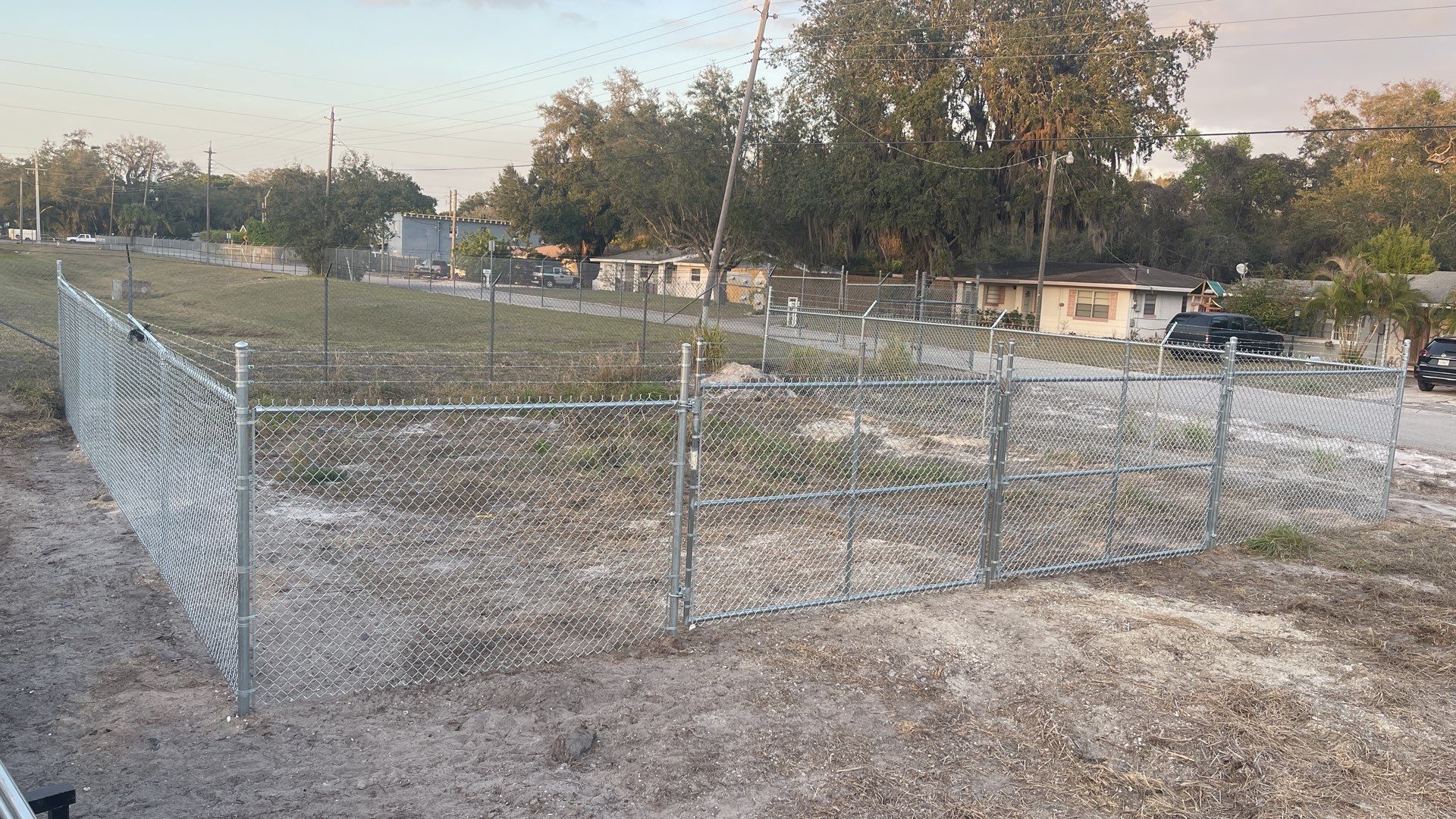 Bradenton, FL 6ft. Commercial Chain-link Fence by Asap fence and gates, LLC