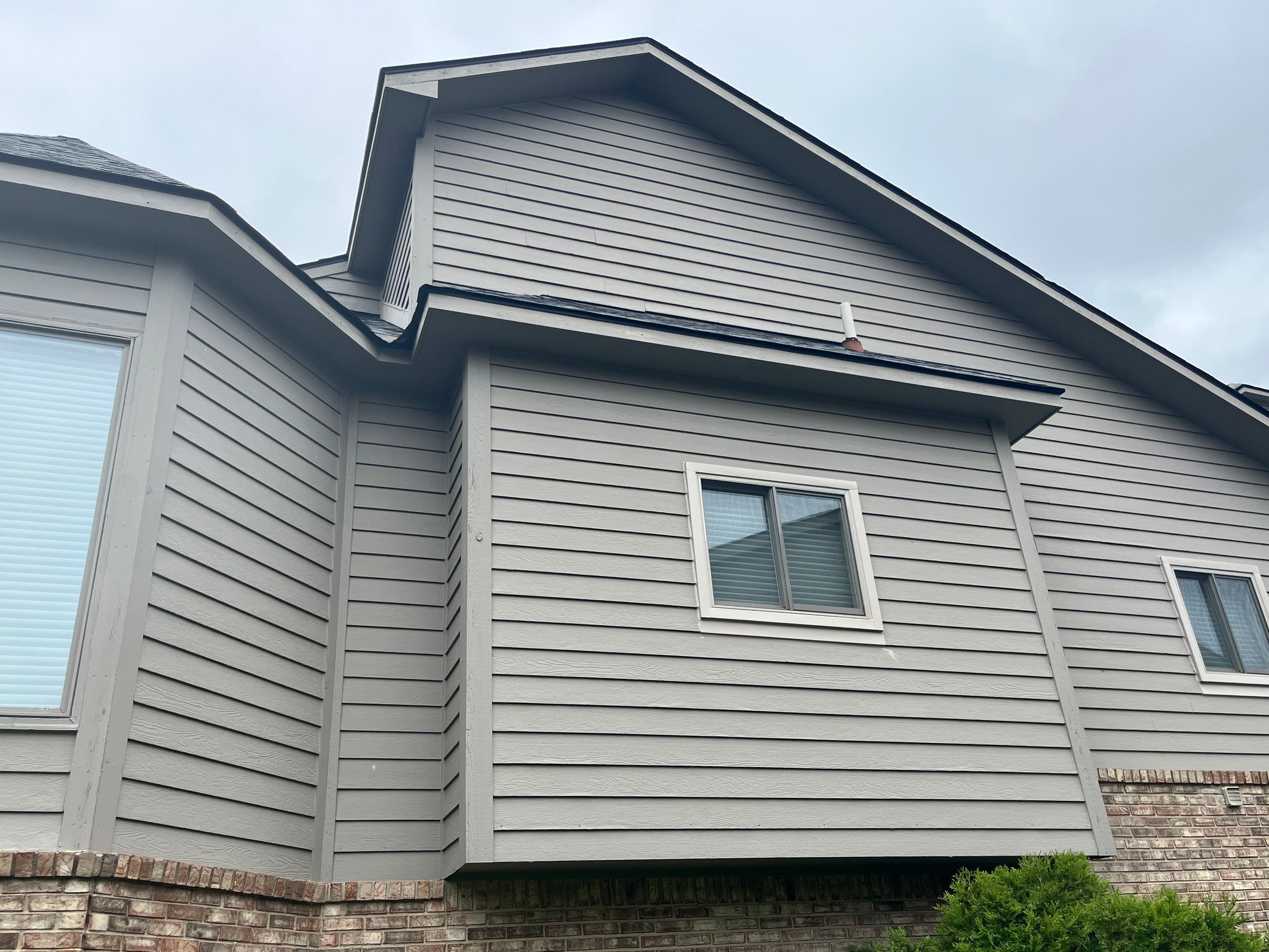 Siding Replacement using Alside Storm Grey by 180 Contractors