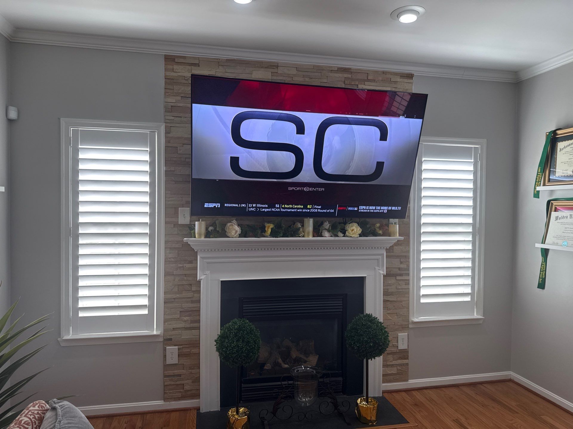 Shutters and Blinds Project in Bryans Road, MD by Southern Maryland Custom Blinds