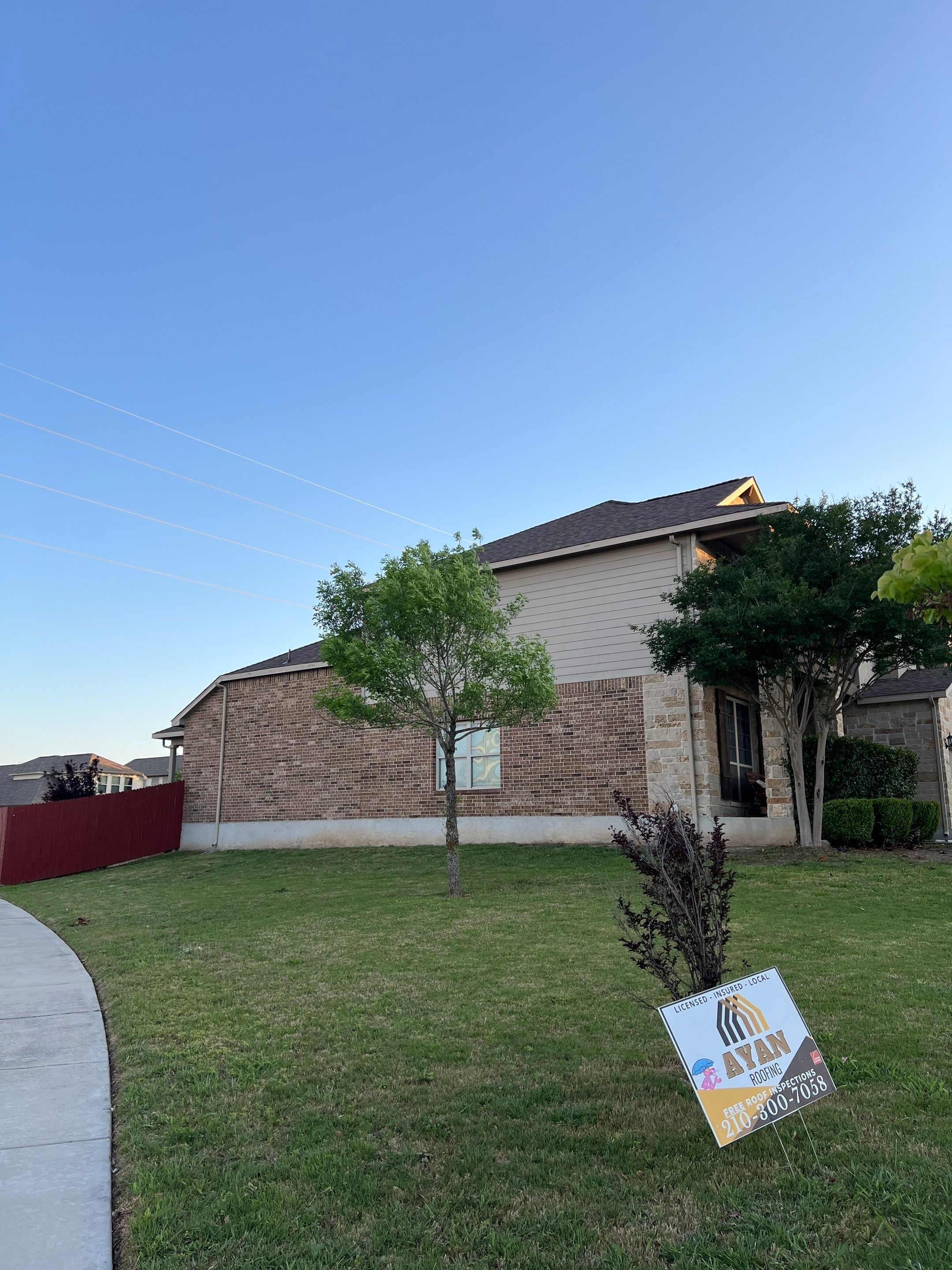 Teak Roof Replacement & Gutter Installation | San Antonio, TX by Ayan Roofing