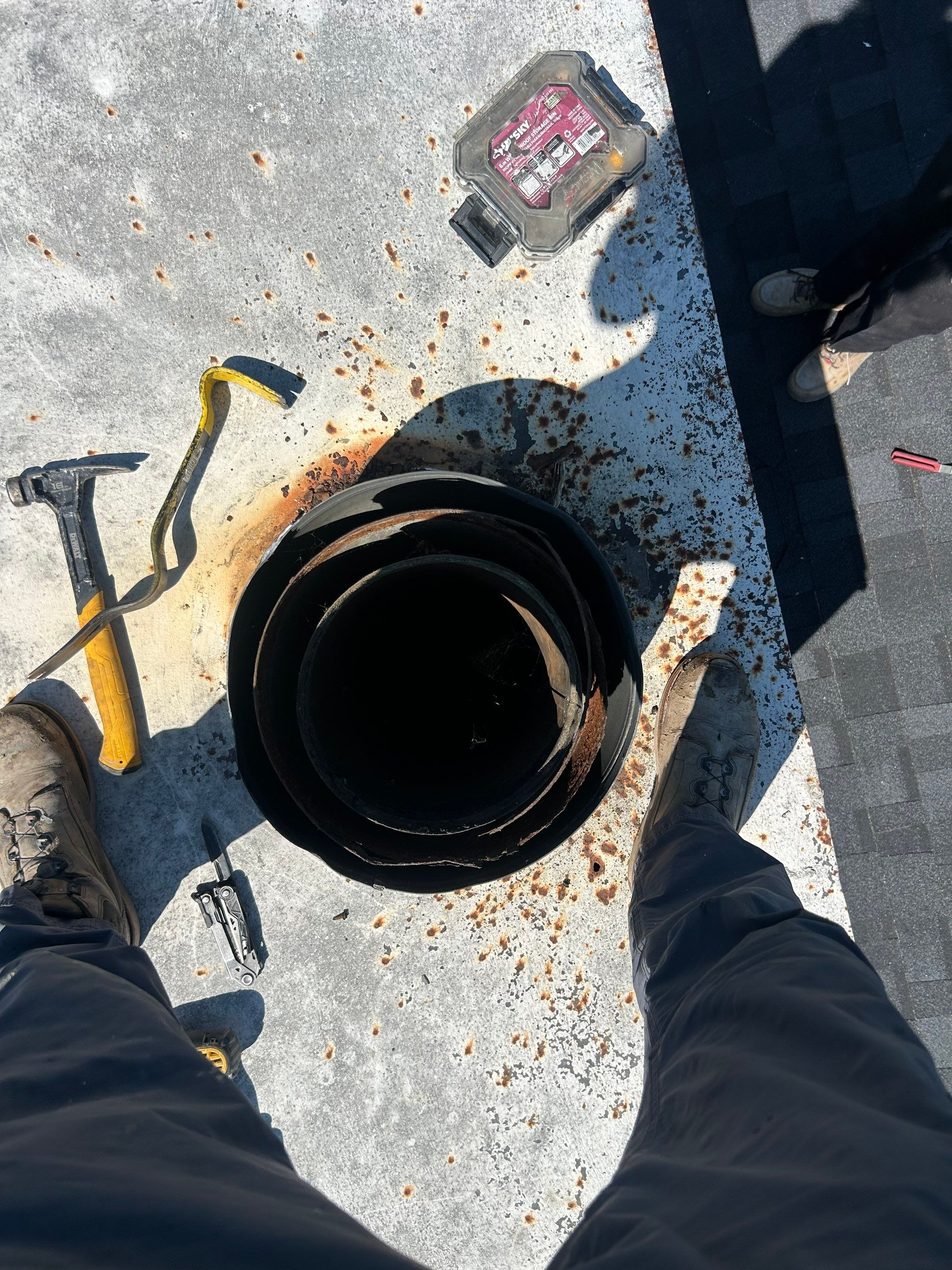 Chimney Leak Repair - Chase Cover, Cap, and Siding by Premier Chimney and Roofing