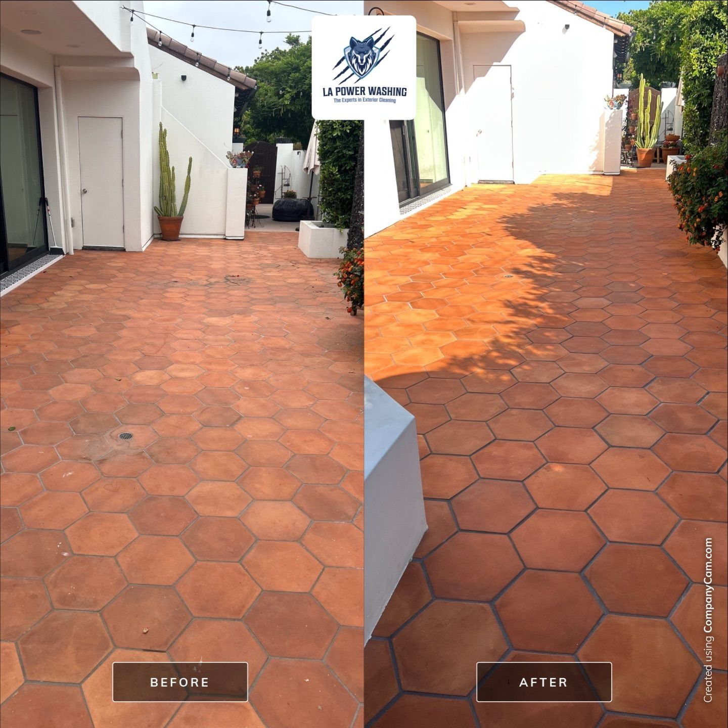 Spanish Tile Pressure Washing & Sealing – Los Angeles, CA by La Power Washing Inc