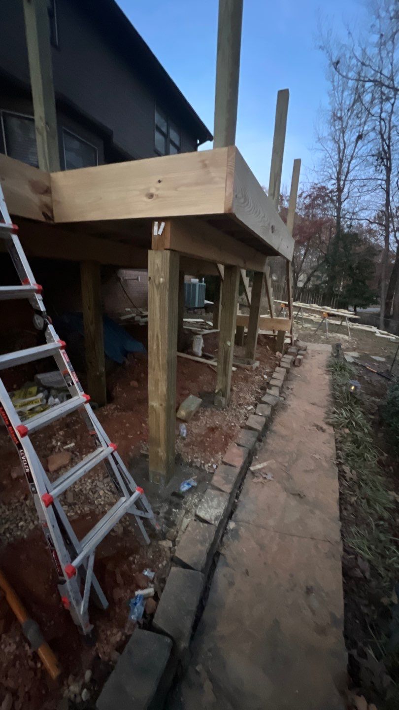 Russet Woods - Deck by Pillar and Pine