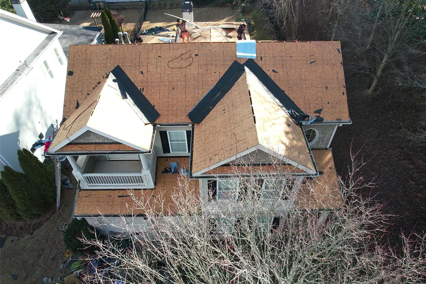 Residential Roofing Installation using Owens Corning by Inspector Roofing and Restoration