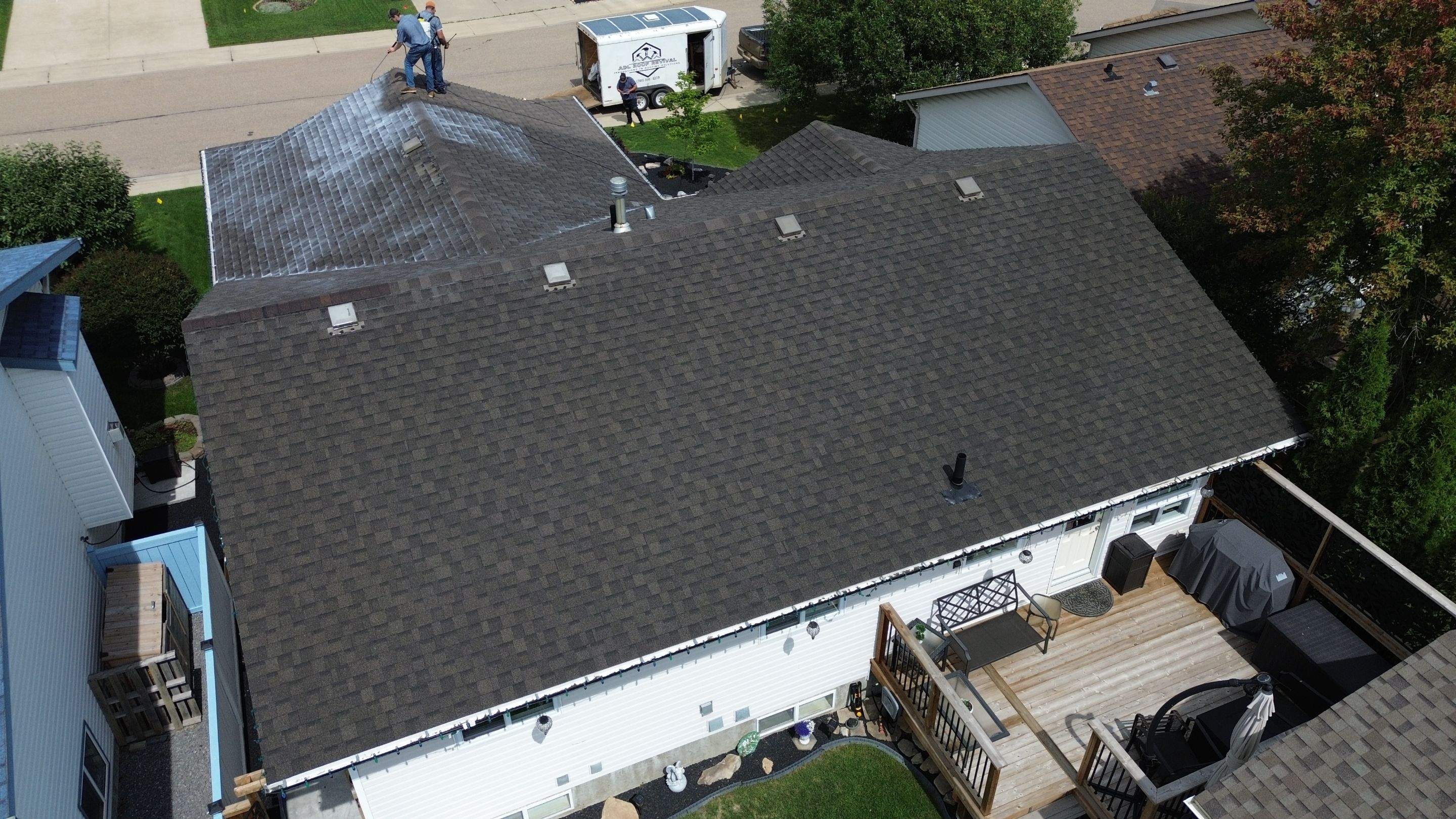 Project in Red Deer by ADL Roof Revival