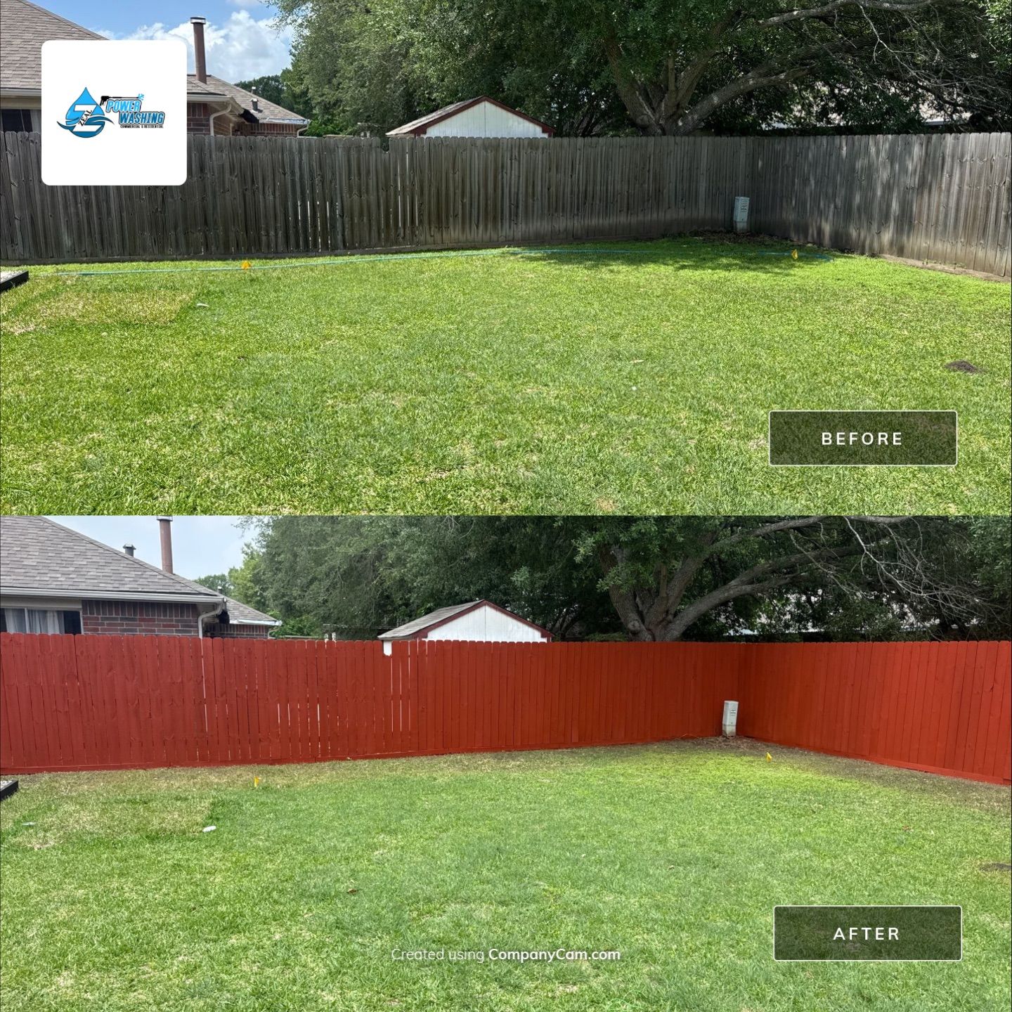 Night and day difference! by Zeal Power Washing