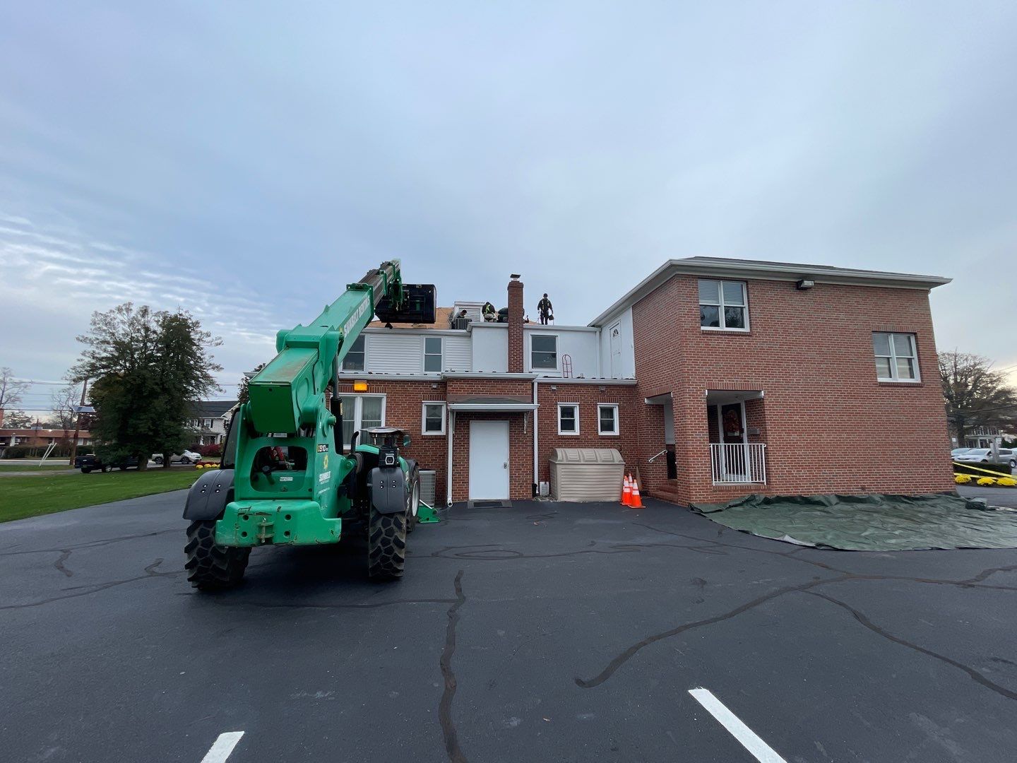 Commercial Roofing Installation using GAF Timberline / GAF TPO by All Site Roofing