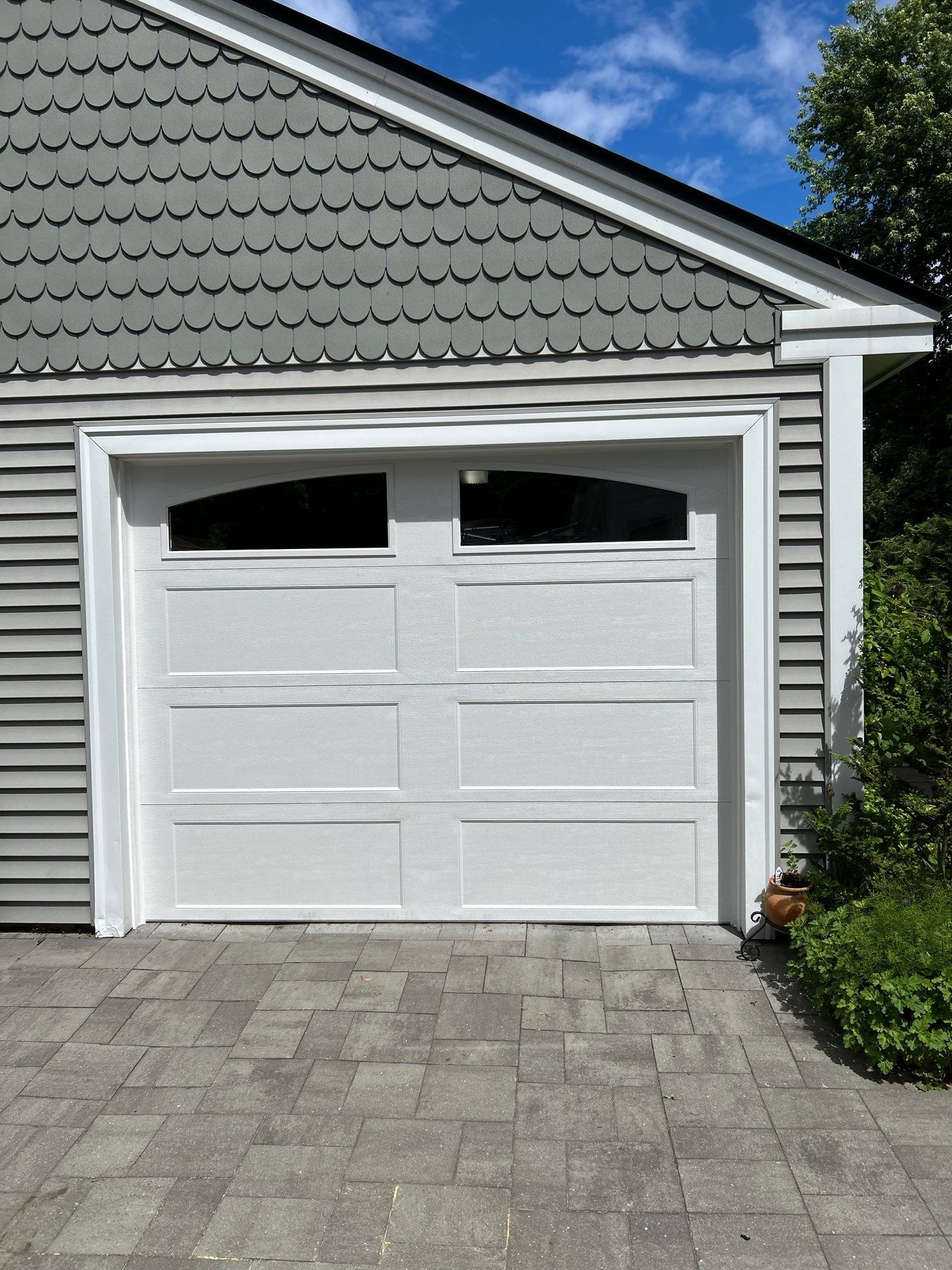 Door Installation using Clopay Bridgeport Steel Garage Doors by Keene Door