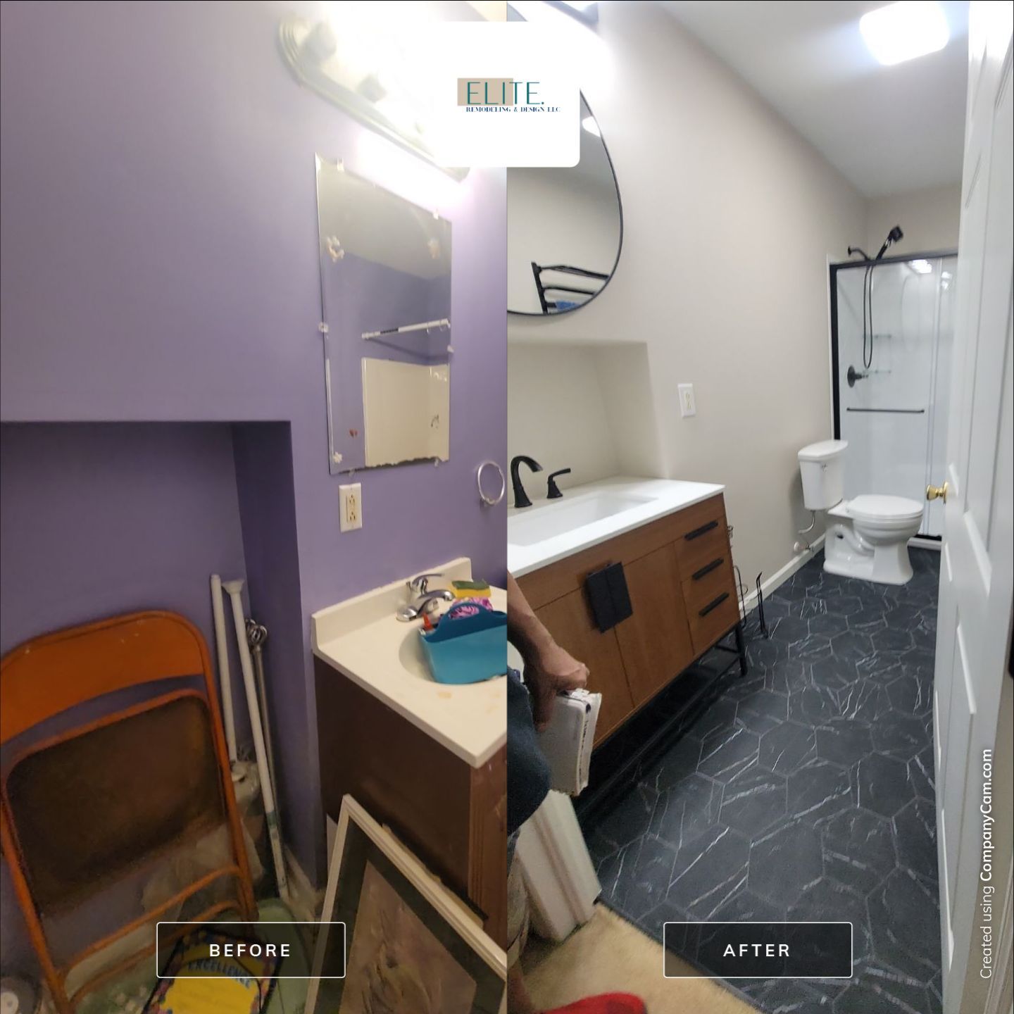 Holly Springs Hallway Bathroom Remodel – A Smart, Stylish Redesign by Elite Remodeling and Design LLC