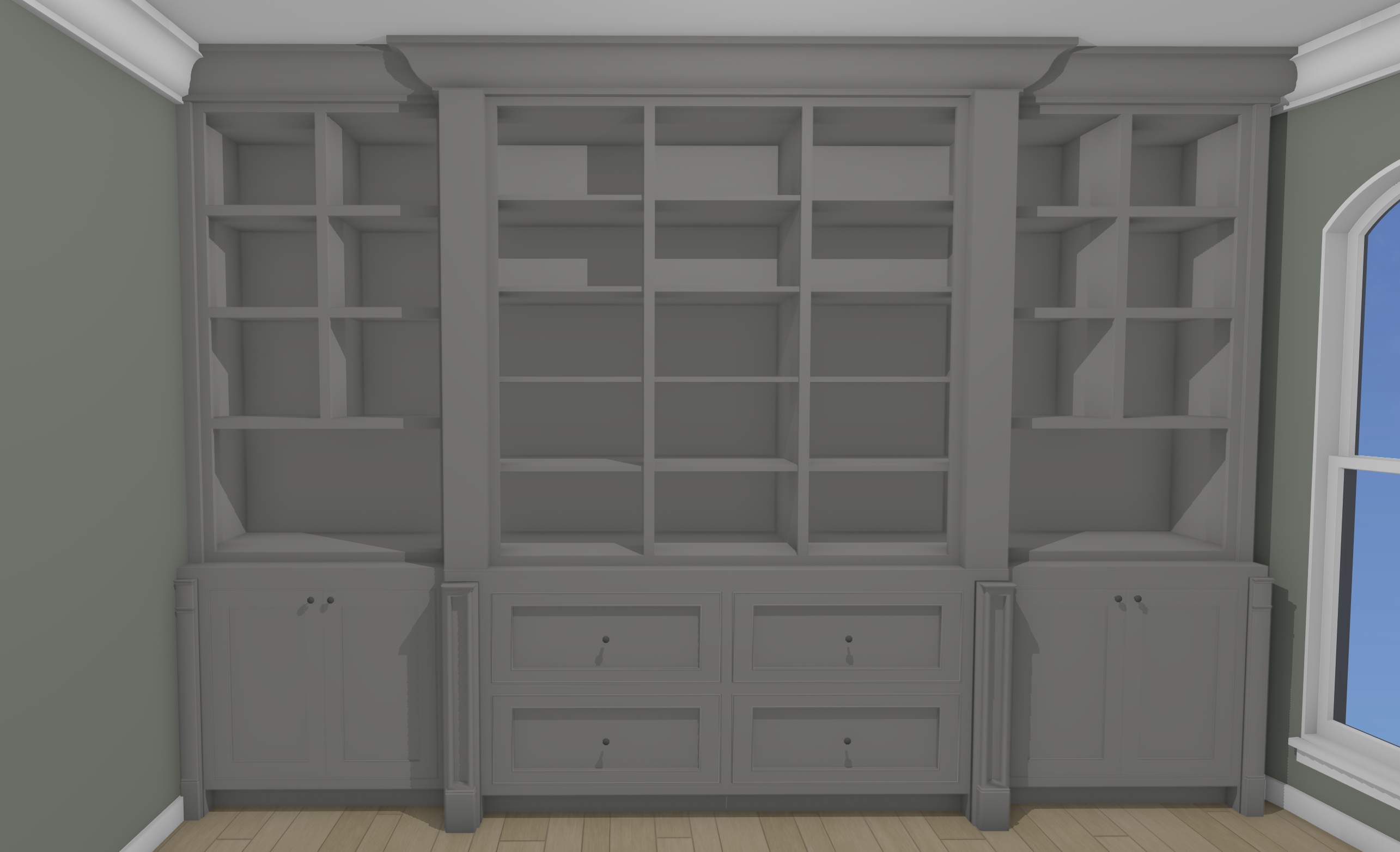Custom Cabinetry and Trim  by SLM General Contractors & Roofing
