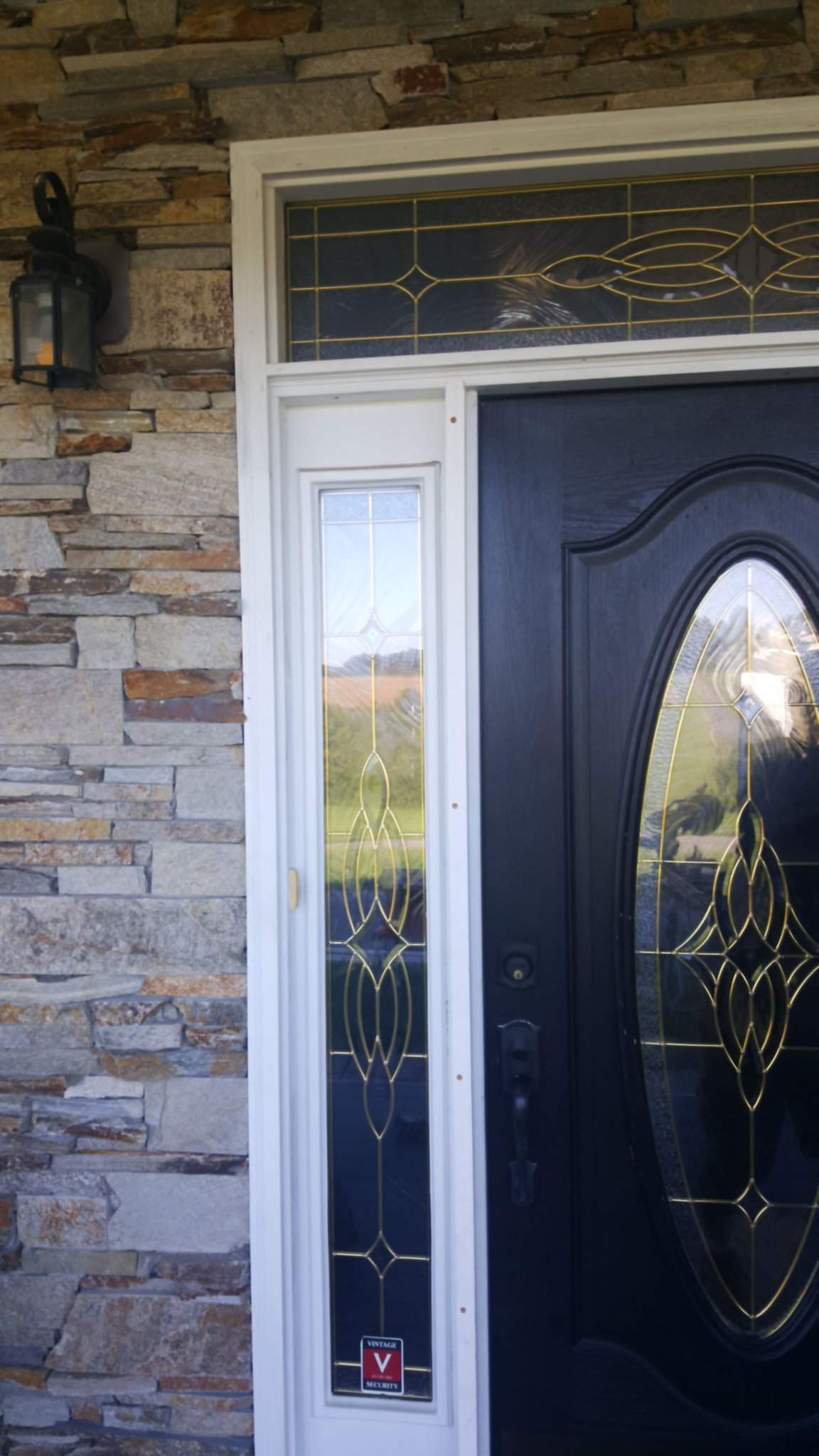 Door Installation using ProVia Storm Door by Roof Right Inc
