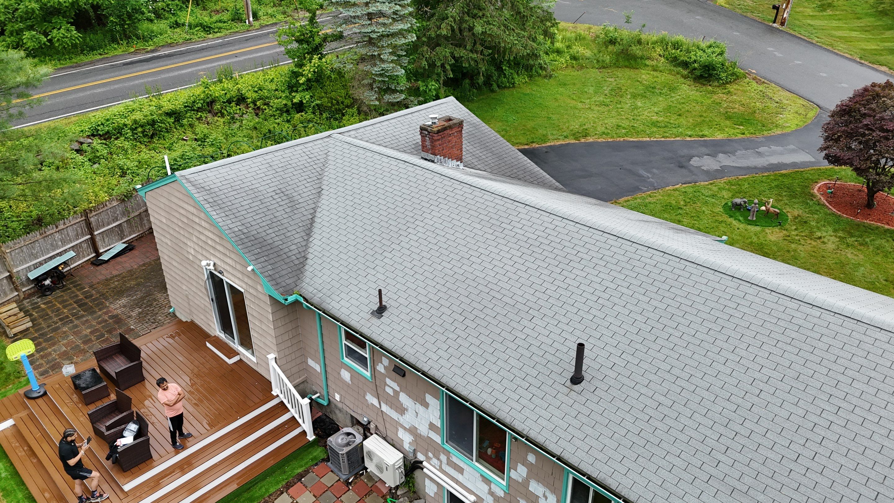 Roof Replacement with Gutter Guards – Westford, MA by Mighty Dog Roofing of Greater Middlesex County