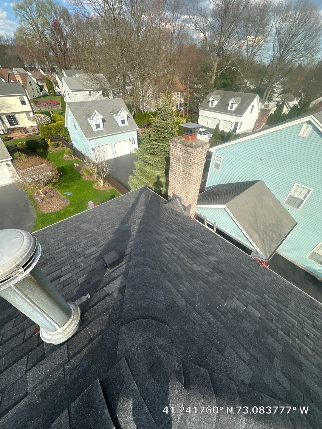 Residential Roofing Installation using Owens Corning TruDefinition Duration - Onyx Black by A Plus Exterior