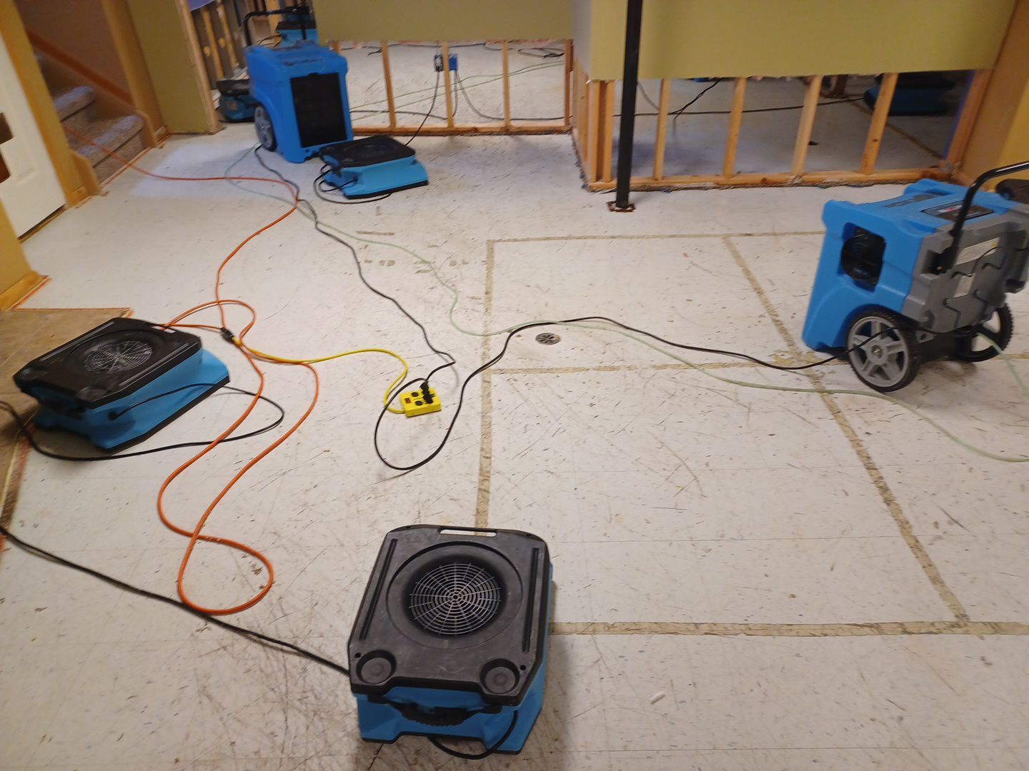 Project in Macomb by EzDry Water Mitigation & Property Restoration