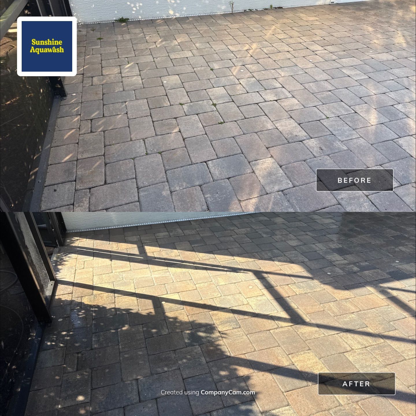 Flat Tile Roof, Paver Pool Deck & Driveway Cleaning | Cove at Twin Rivers, Parrish FL by Sunshine AquaWash