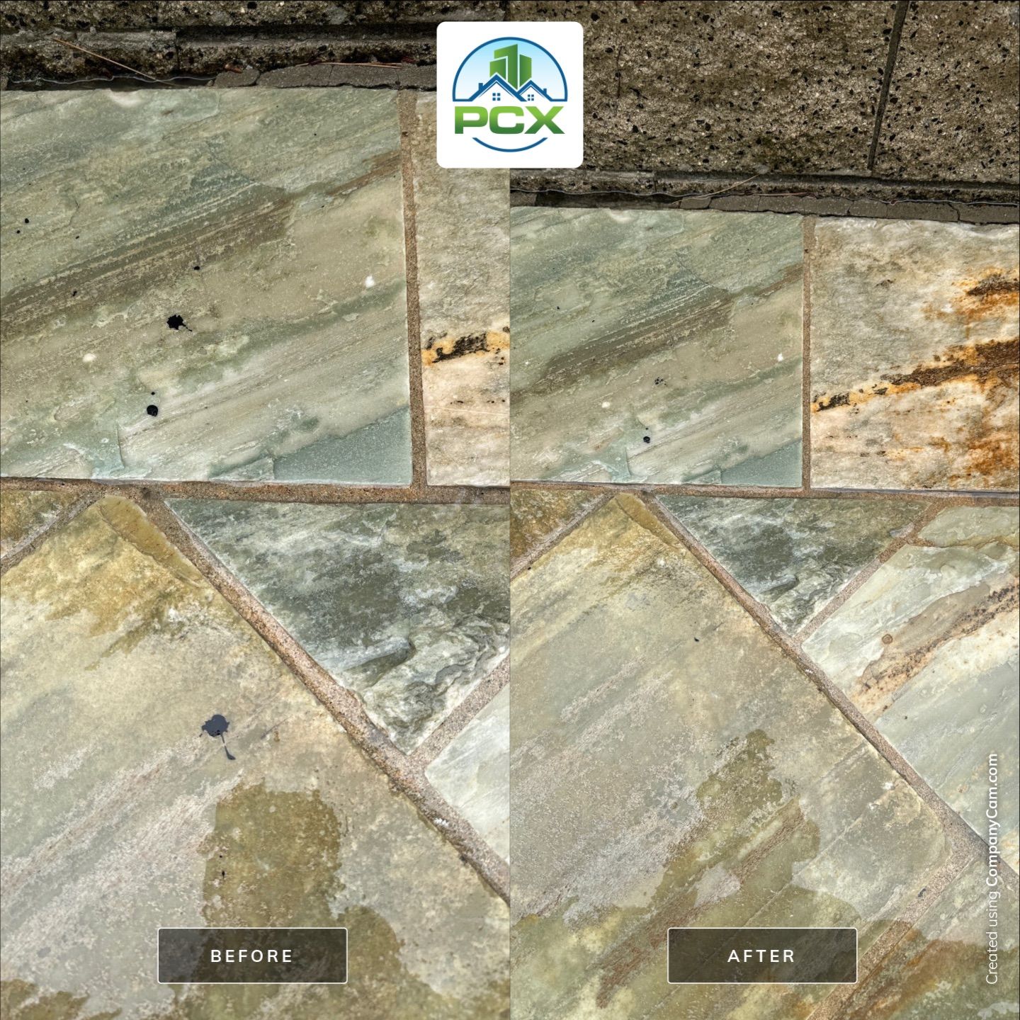 No chemical pressure wash by Property Cleaning Experts, LLC