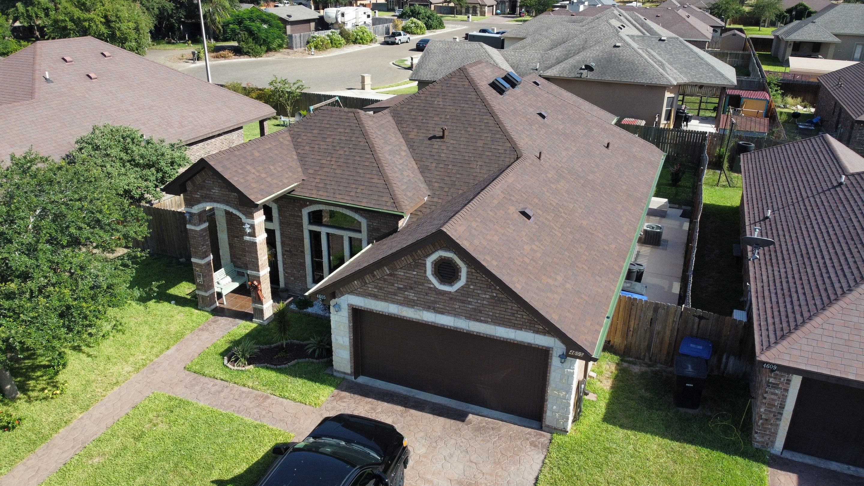 McAllen Roof Project  by Bison Roofing  