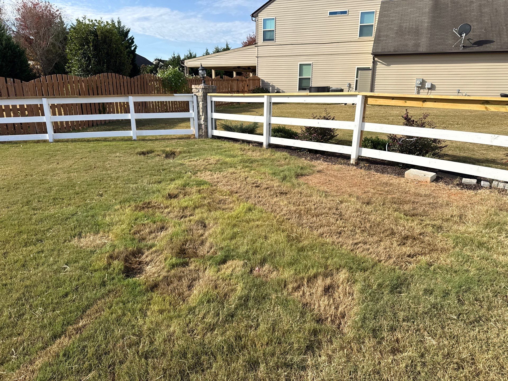 Project in Waxhaw by Badger Hauling