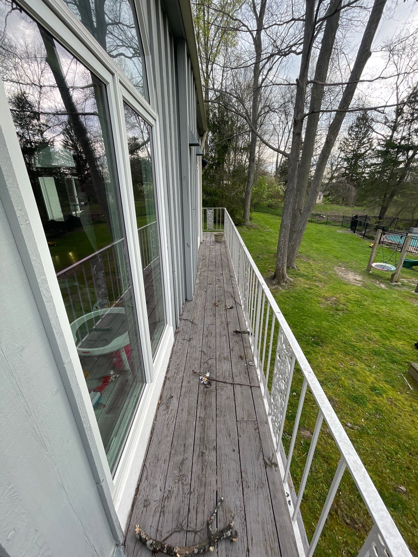 Deck Staining using Arborcoat Solid Stain by Callaway Contracting LLC