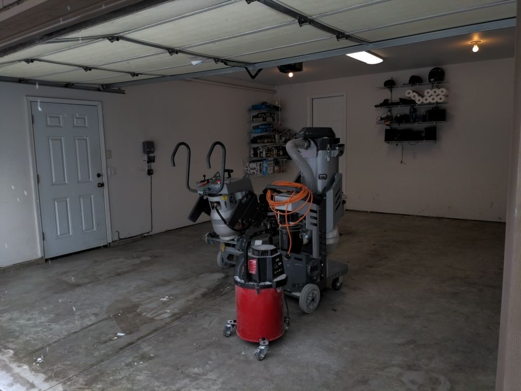 Garage Transformation using Tidal Wave by Croc Coatings, LLC