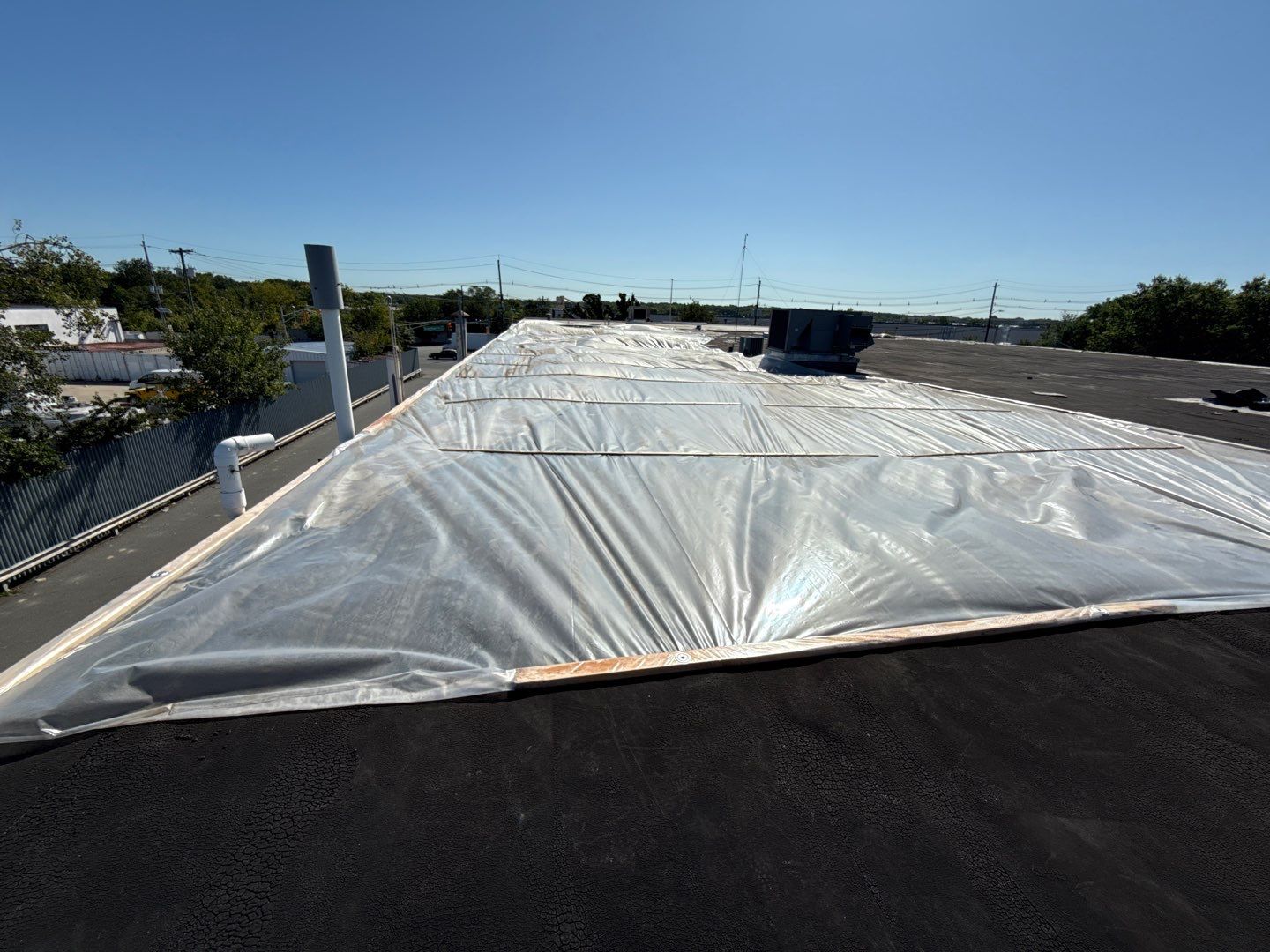 Commercial Roof Replacement – TPO Roofing System Installed by All Site Roofing
