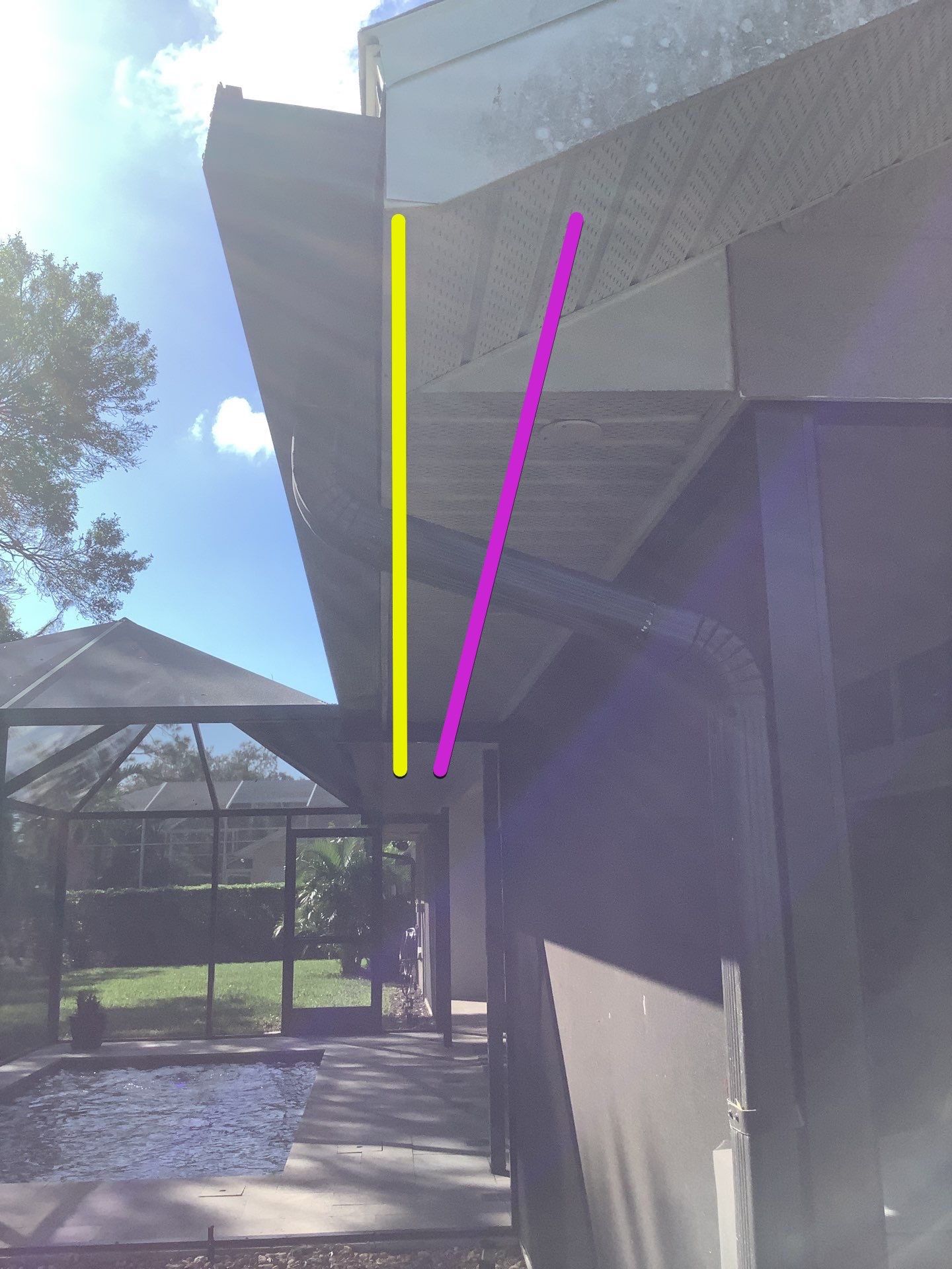 Black Seamless Gutters in Sarasota FL by Gutter Professors