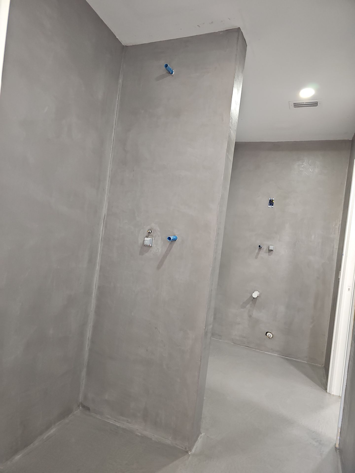 Home Floor Resurfacing w/Microtopping by Seamless Surfaces