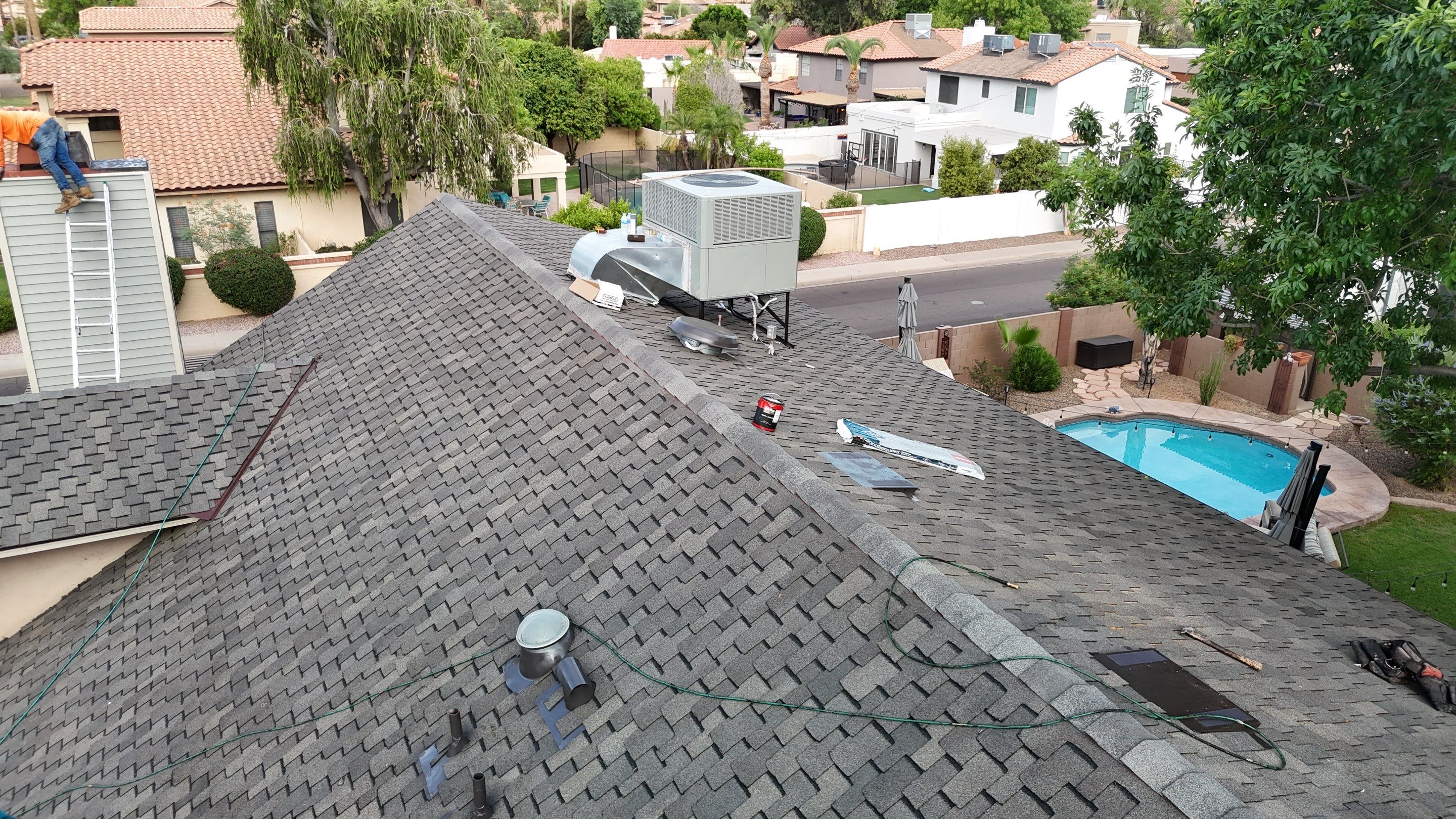 Project in Scottsdale, AZ by Saint Roofing