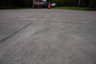 Sand Finish Concrete Driveway & Power Wash | Woodinville 