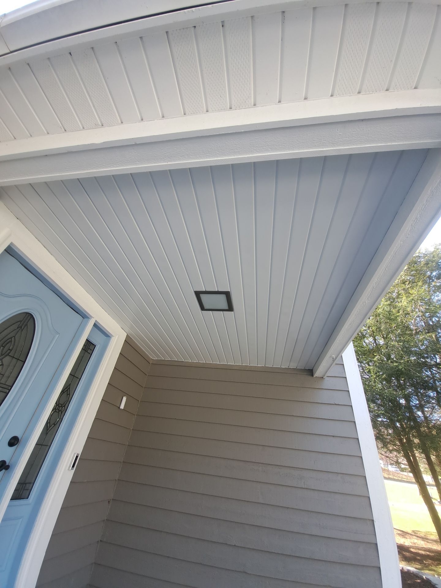 Garage dry wall repair/ re-texture, re-paint by Gordon Painting