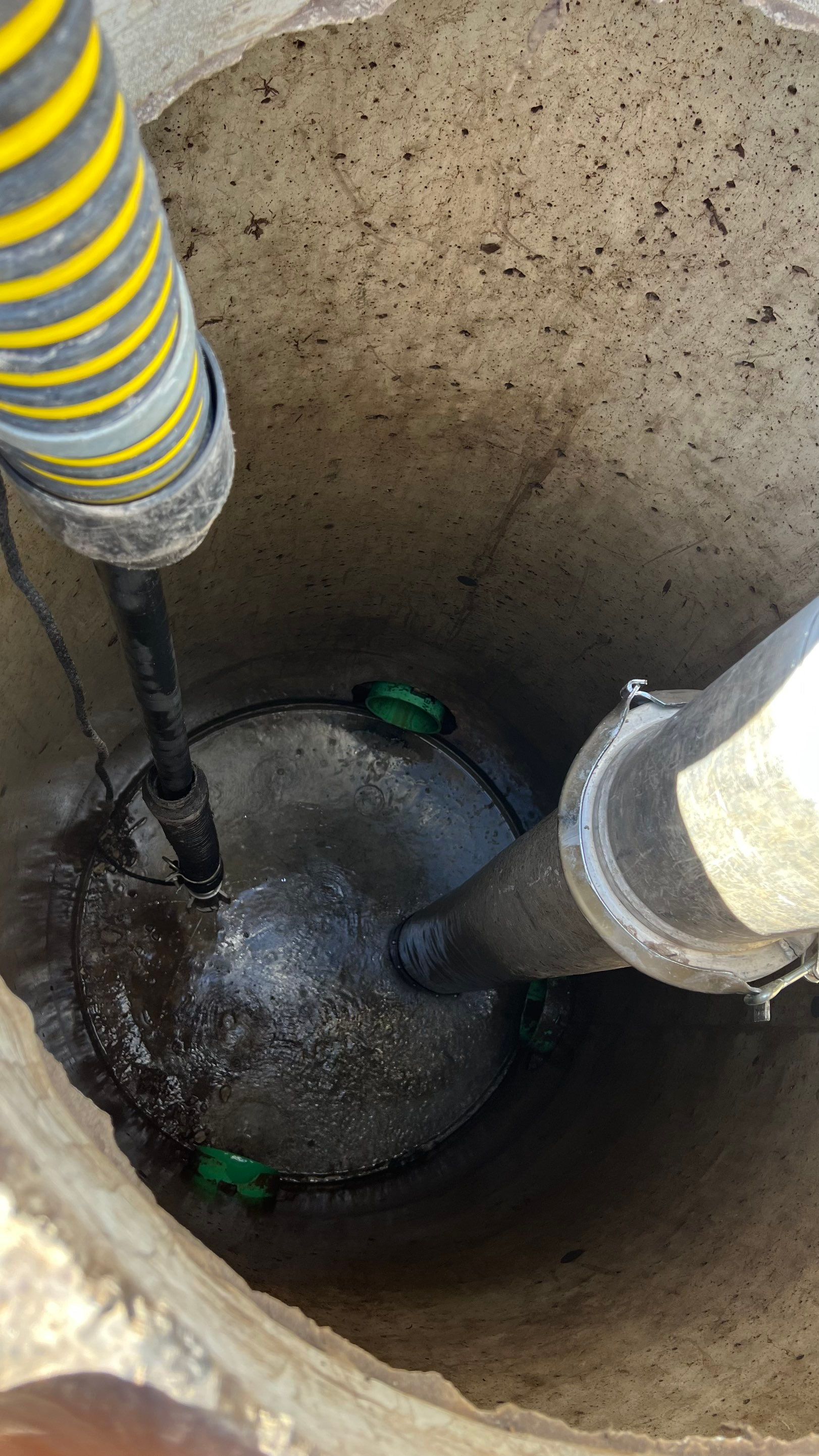 New Construction Sewer System Cleaning by APS Power & Water
