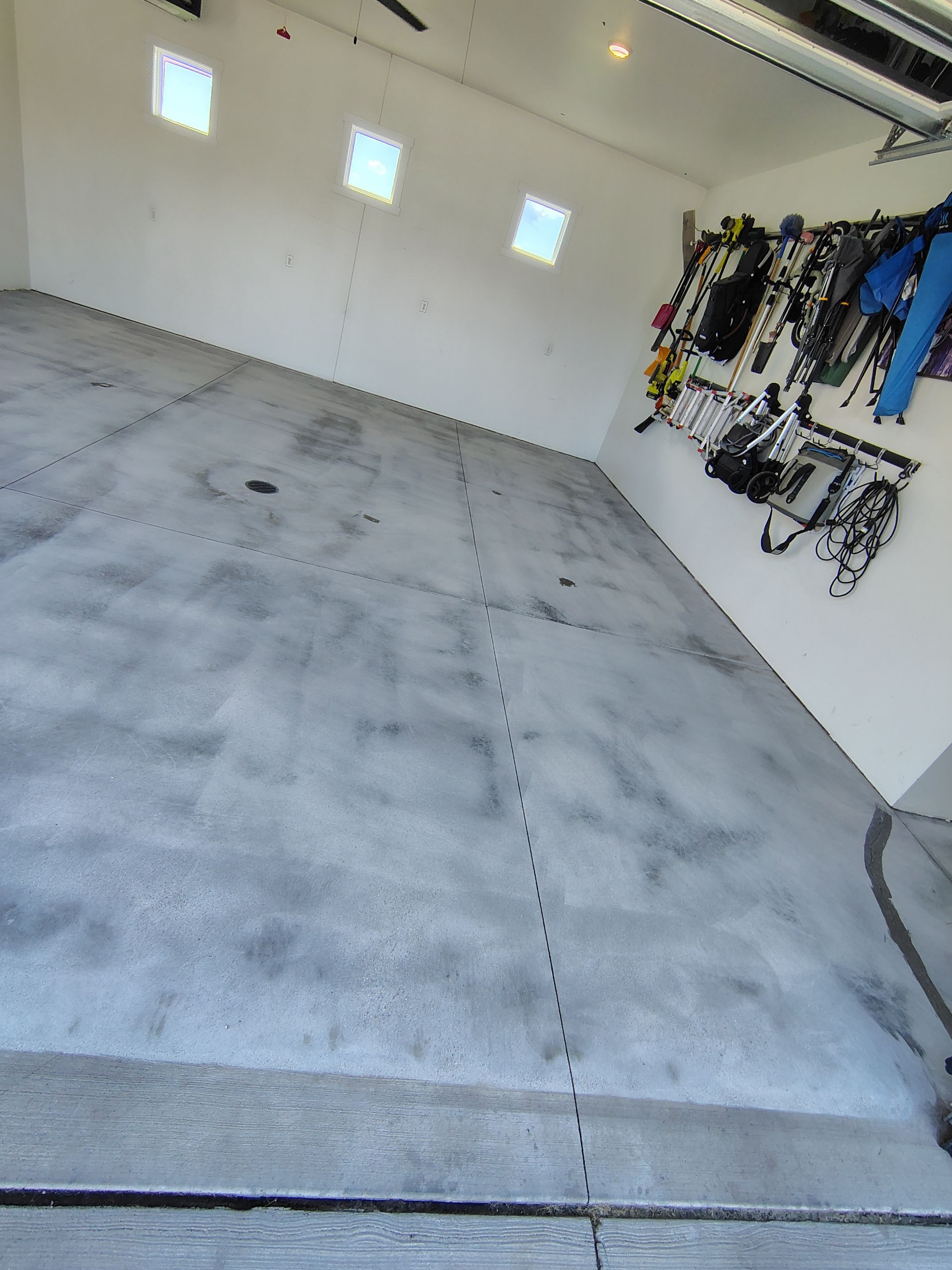 Dell Rapids Multi-Car Garage Concrete Floor Coating and Repair by Select Painting, Coatings & Garage Cabinets