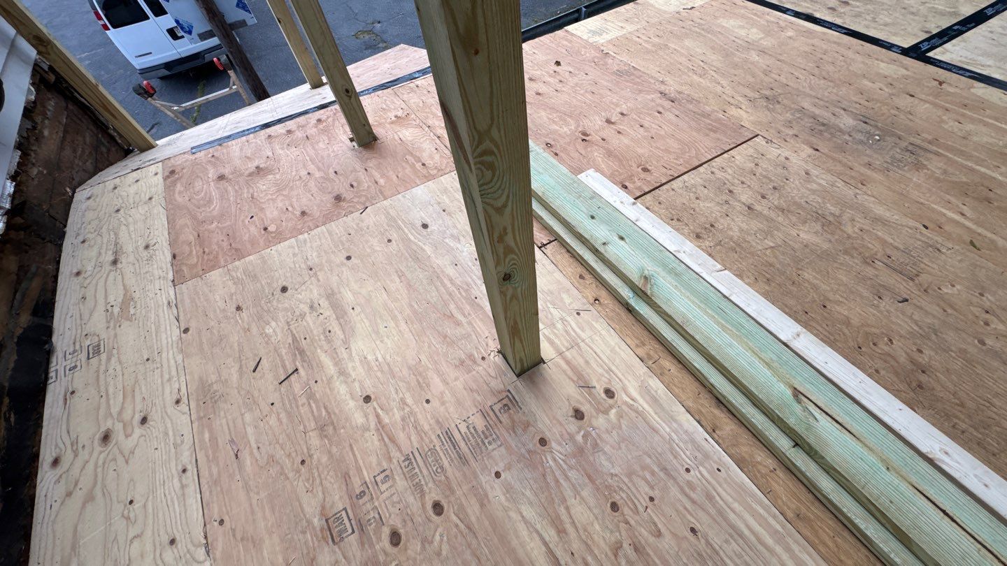 EPDM Flat Roof Installation with ISO Board on Existing Structure by Sensible Home Solutions