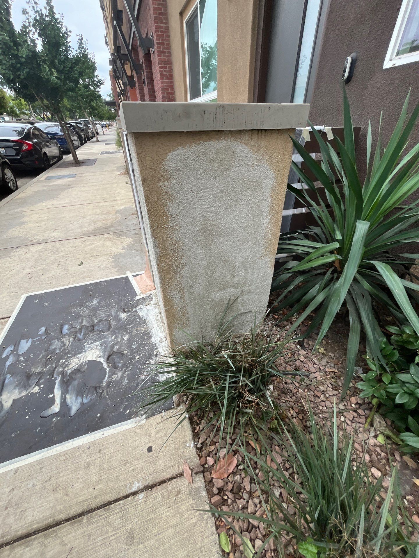 Pillar Stucco Repair in Glendora by One Stop Source