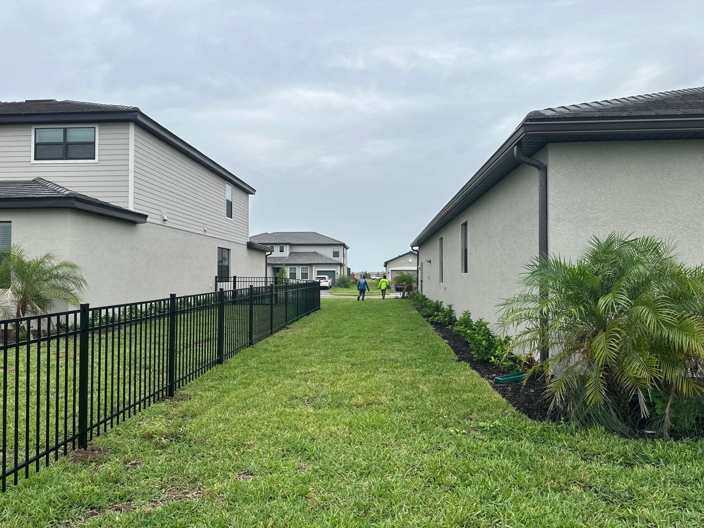 Aluminum Fence Installation using 3 Rail Aluminum Fence by Asap fence and gates, LLC