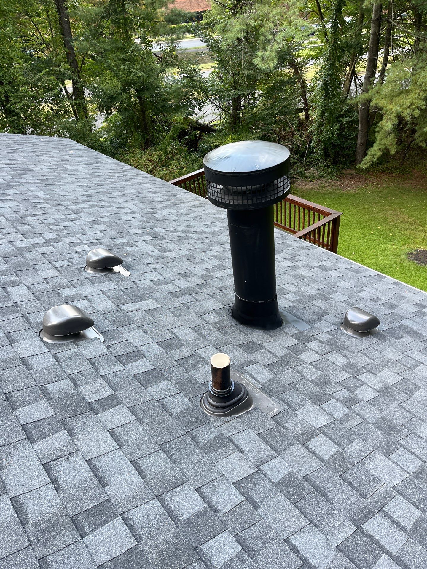 Reston: Roof Replacement with CertainTeed Landmark Pro Designer Shingles in Max Def Moire Black by RM Banning, Inc.
