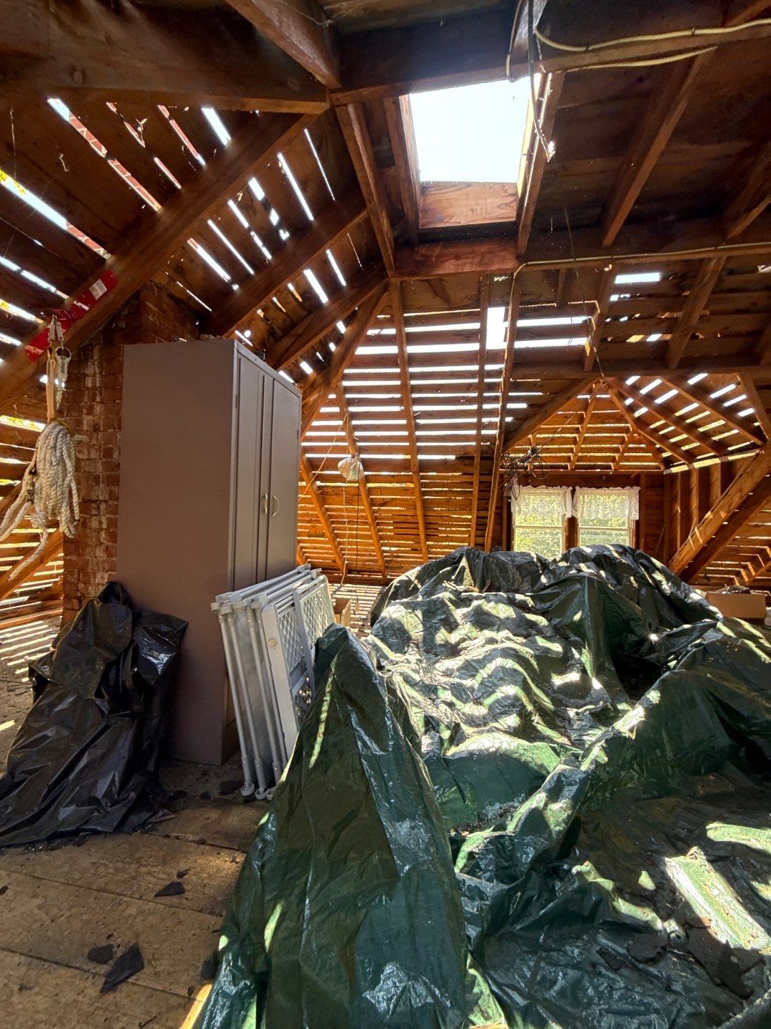 Full Roof Replacement on Historic Farmhouse with Decking Replacement – Repeat Customer by Sensible Home Solutions