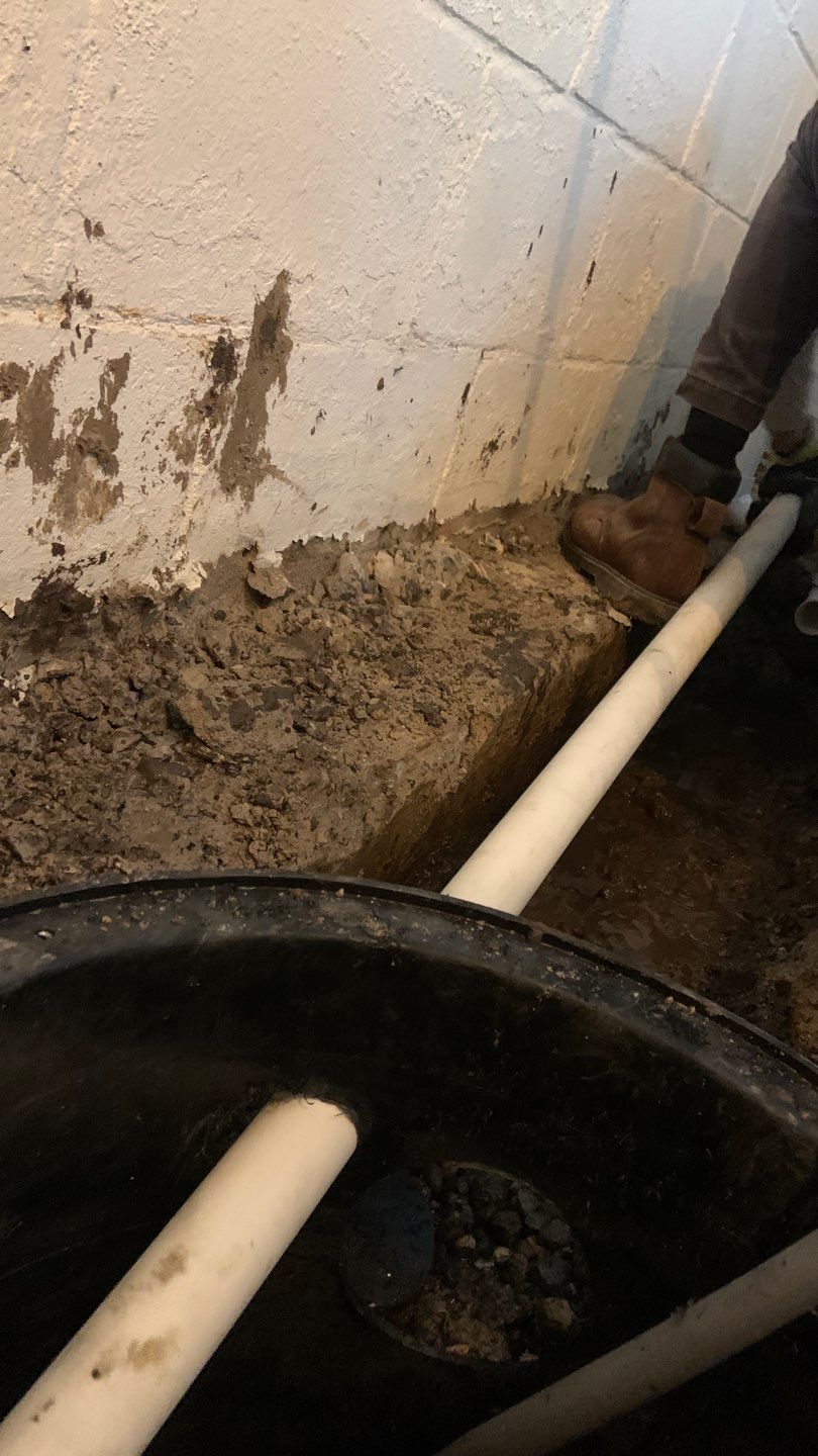 Solving a One-Wall Water Issue in St. Paul by Waterproofing Northeast