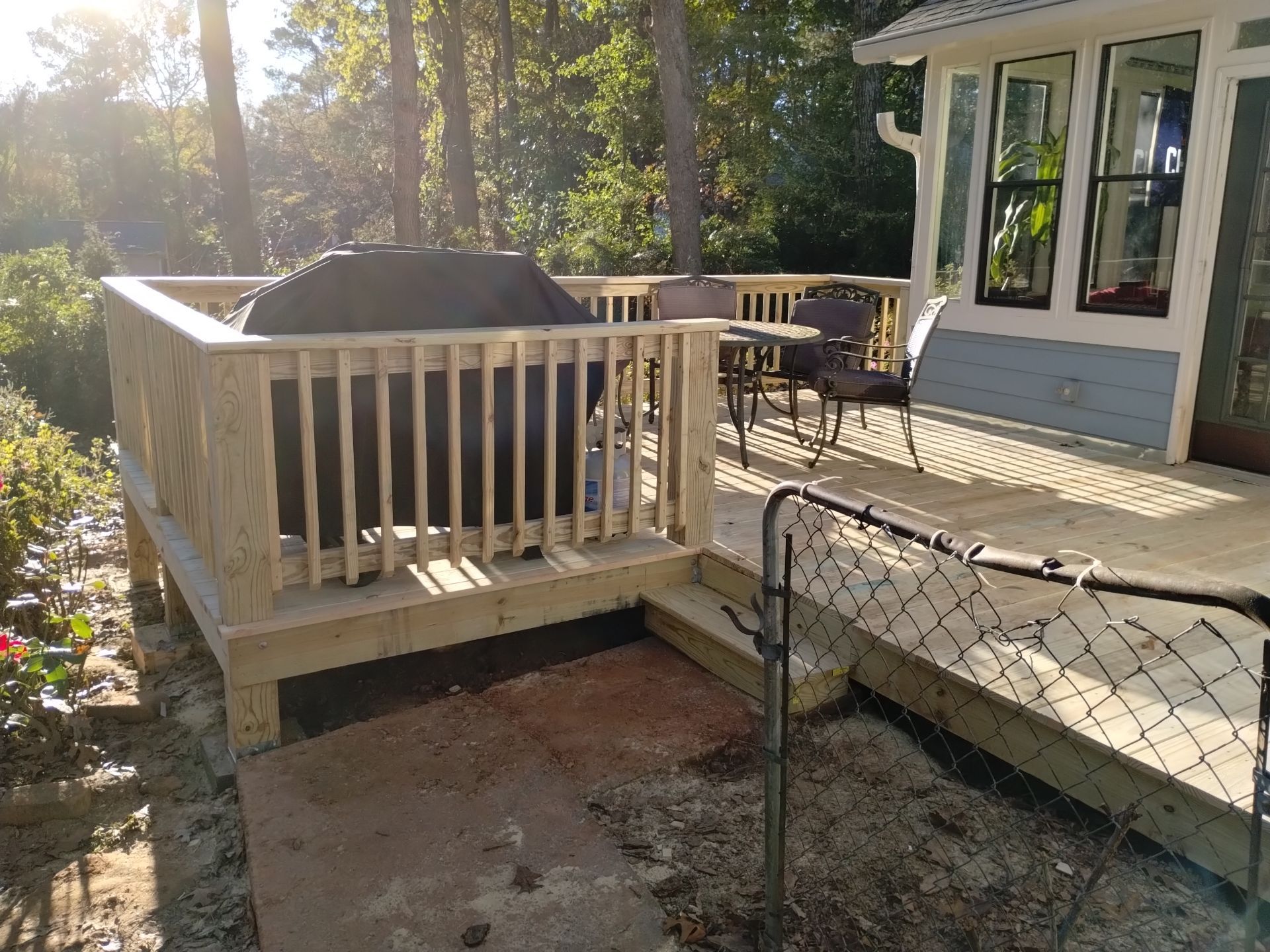 Lilburn Deck Rebuild by SWC Contracting, LLC