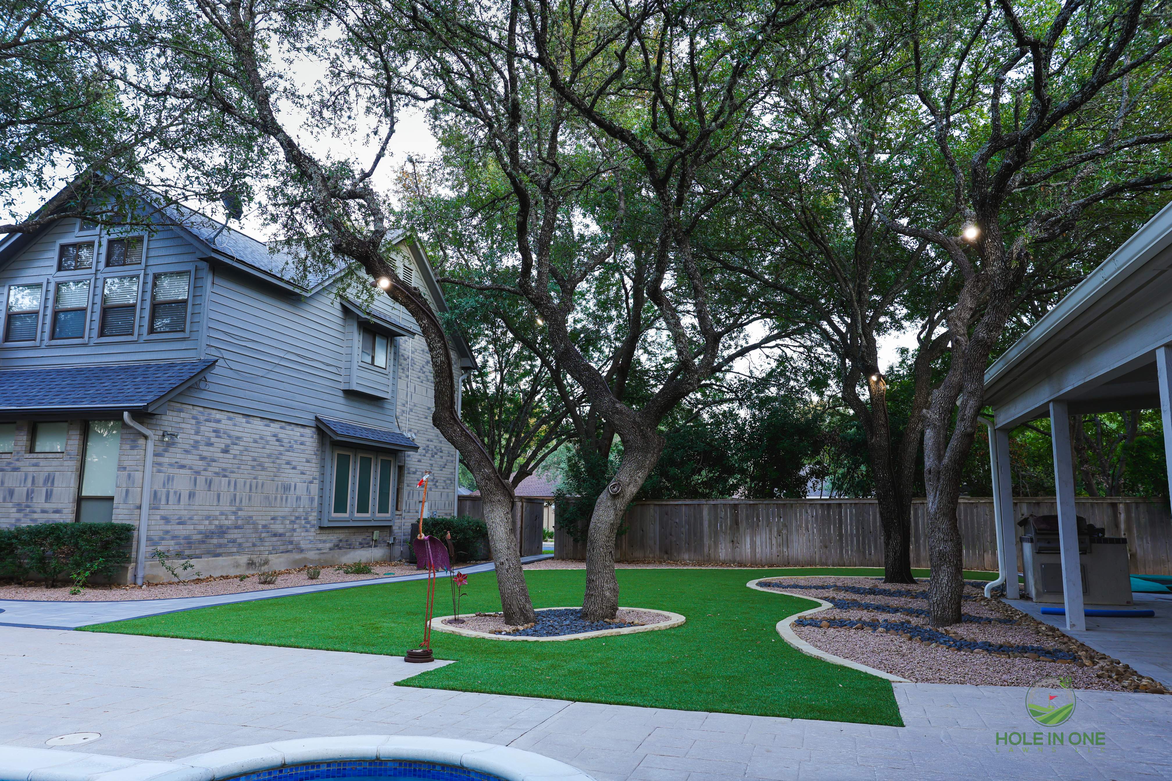 Henderson Pass, San Antonio Tx. by Hole In One Lawns, LLC