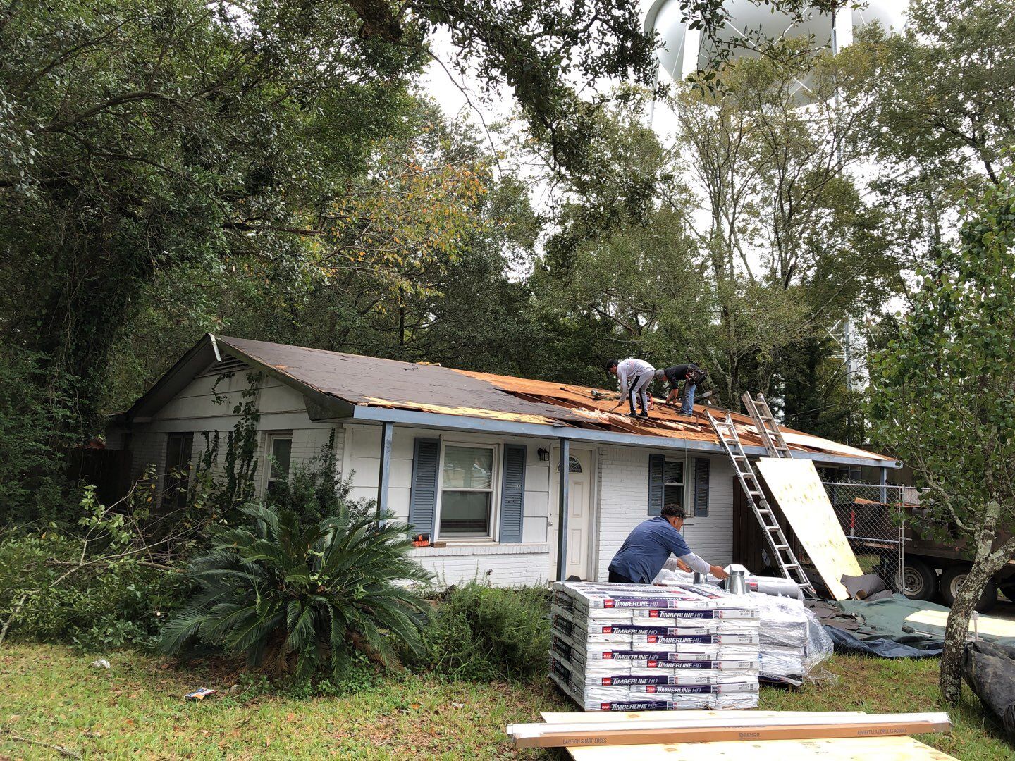 Residential Roofing Installation using Roof Replacement by American Roofing & Construction LLC