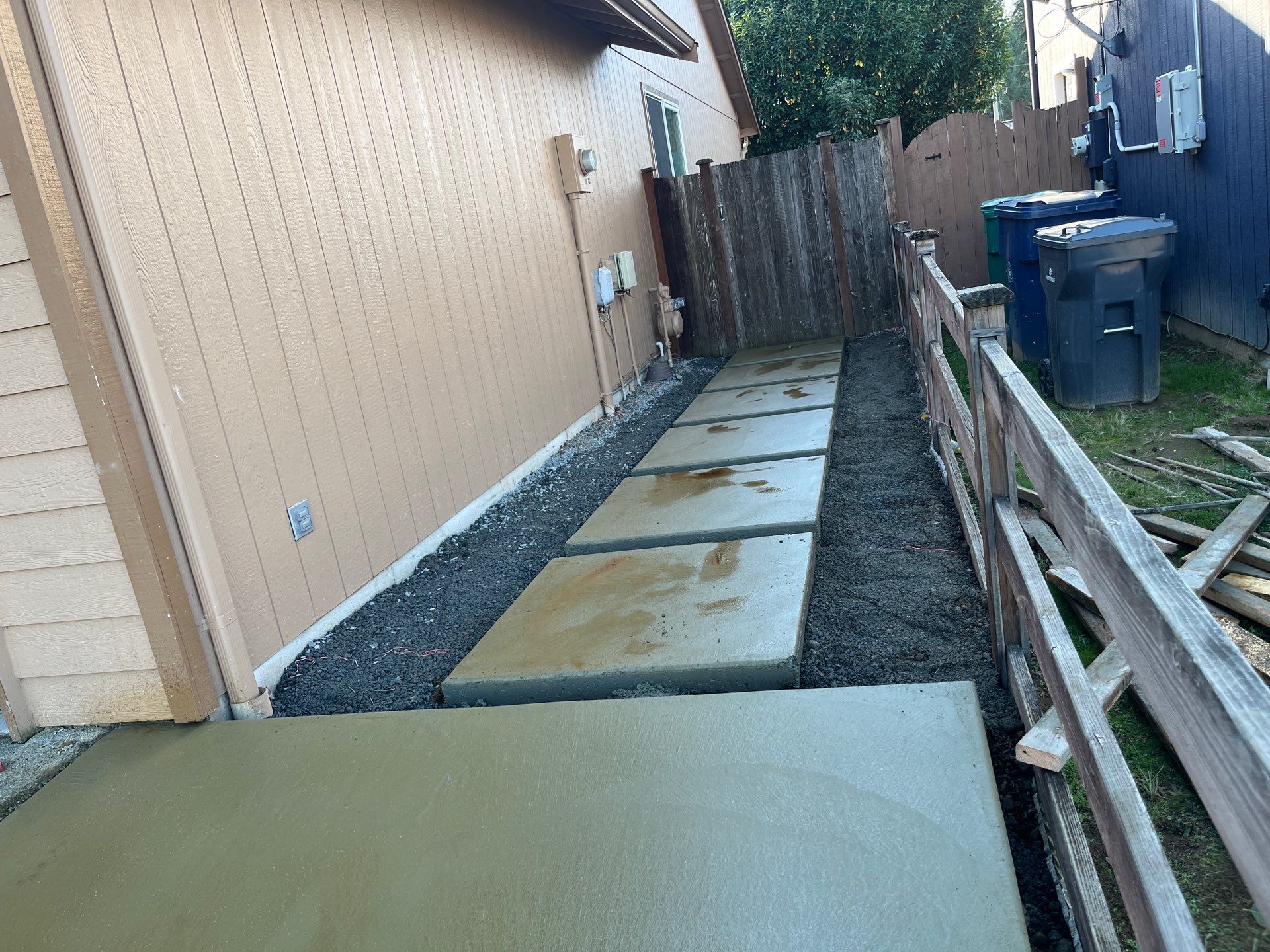 Custom Aggregate Walkway | Marysville  by Jireh Asphalt & Concrete Inc 